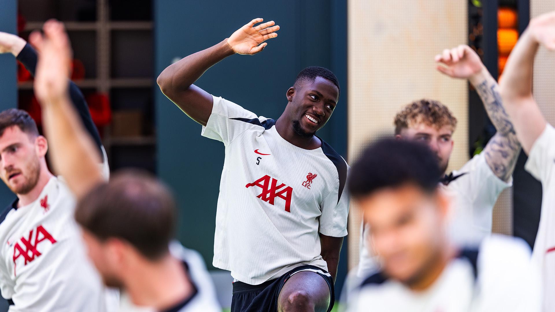 Training photos: Liverpool working towards final away trip of the season at Brighton