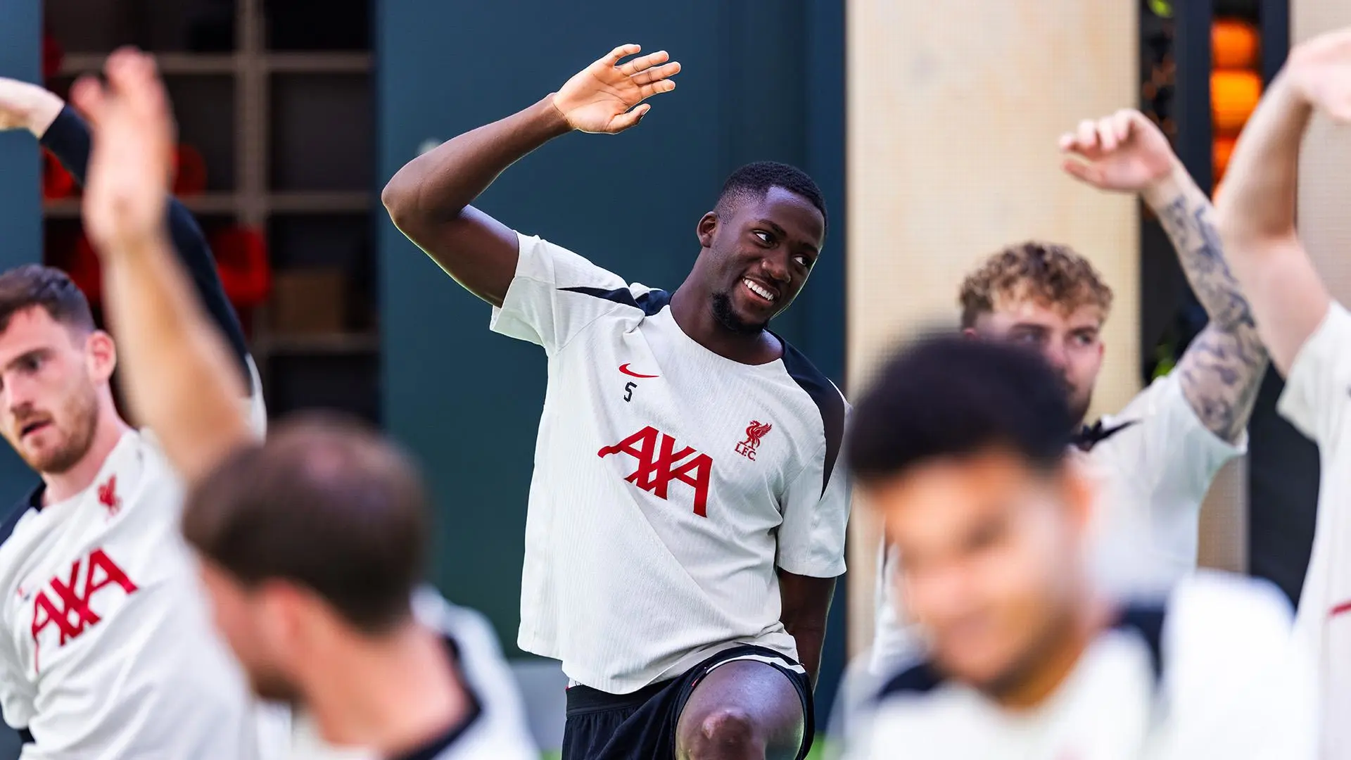 Training photos: Liverpool working towards final away trip of the season at Brighton
