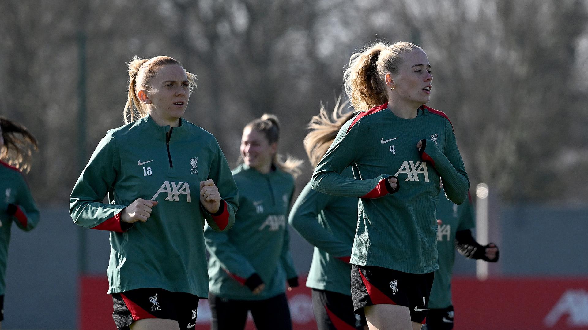 Confirmed LFC Women line-up v Arsenal
