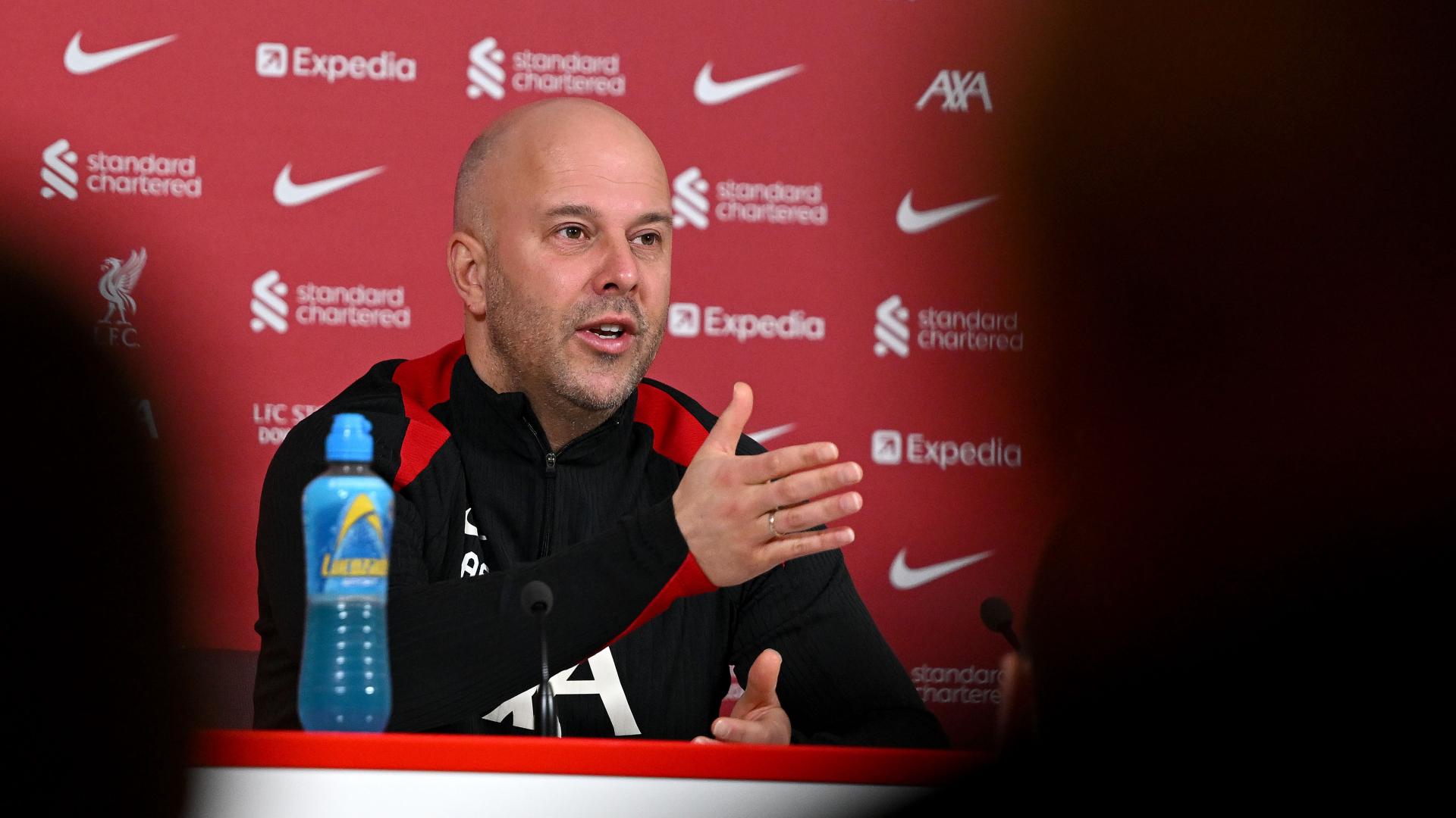 Arne Slot press conference: Man City v Liverpool, fitness, Nunez, Gravenberch and more