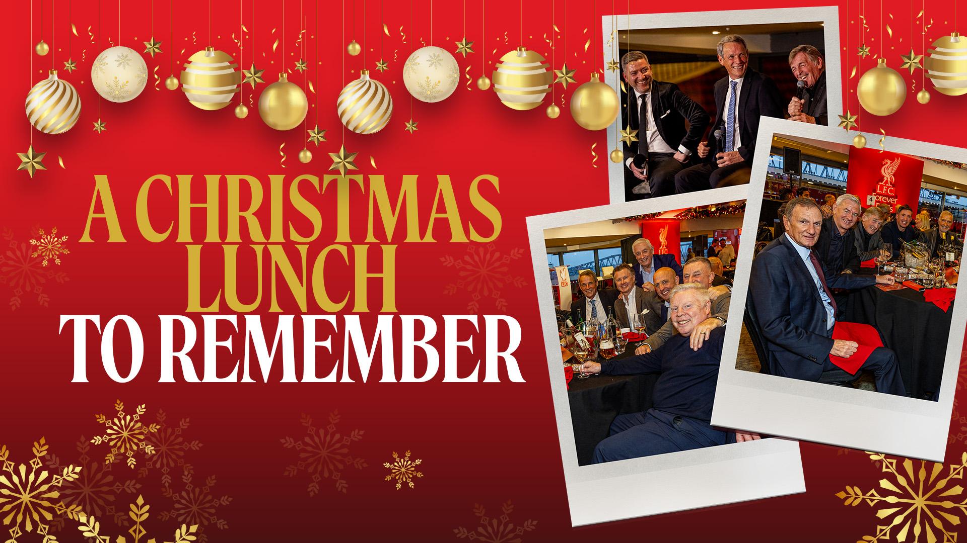 Forever Reds festive fundraising lunch returns with Liverpool FC legends