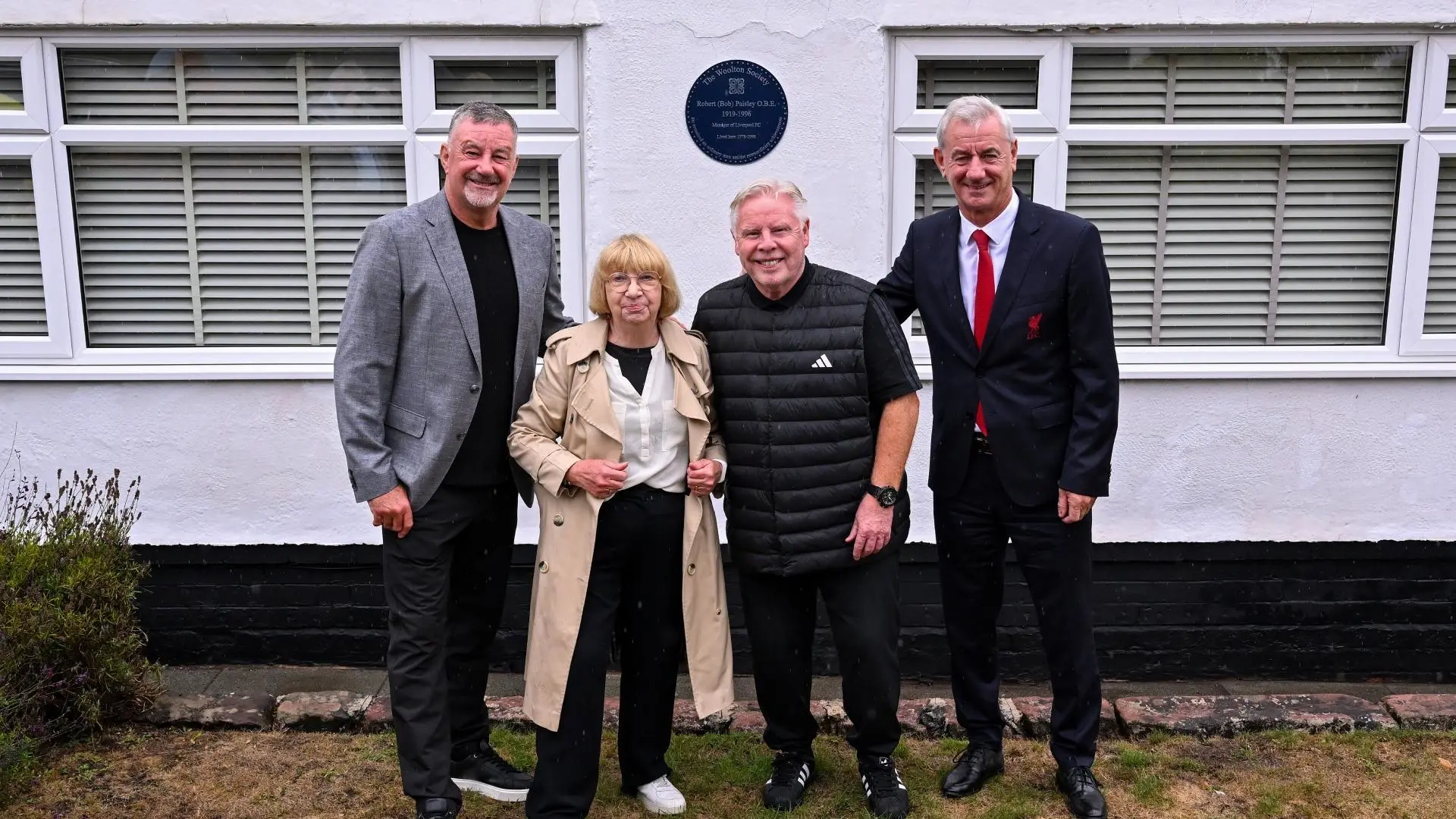 LFC legends attend unveiling of Bob Paisley heritage plaque