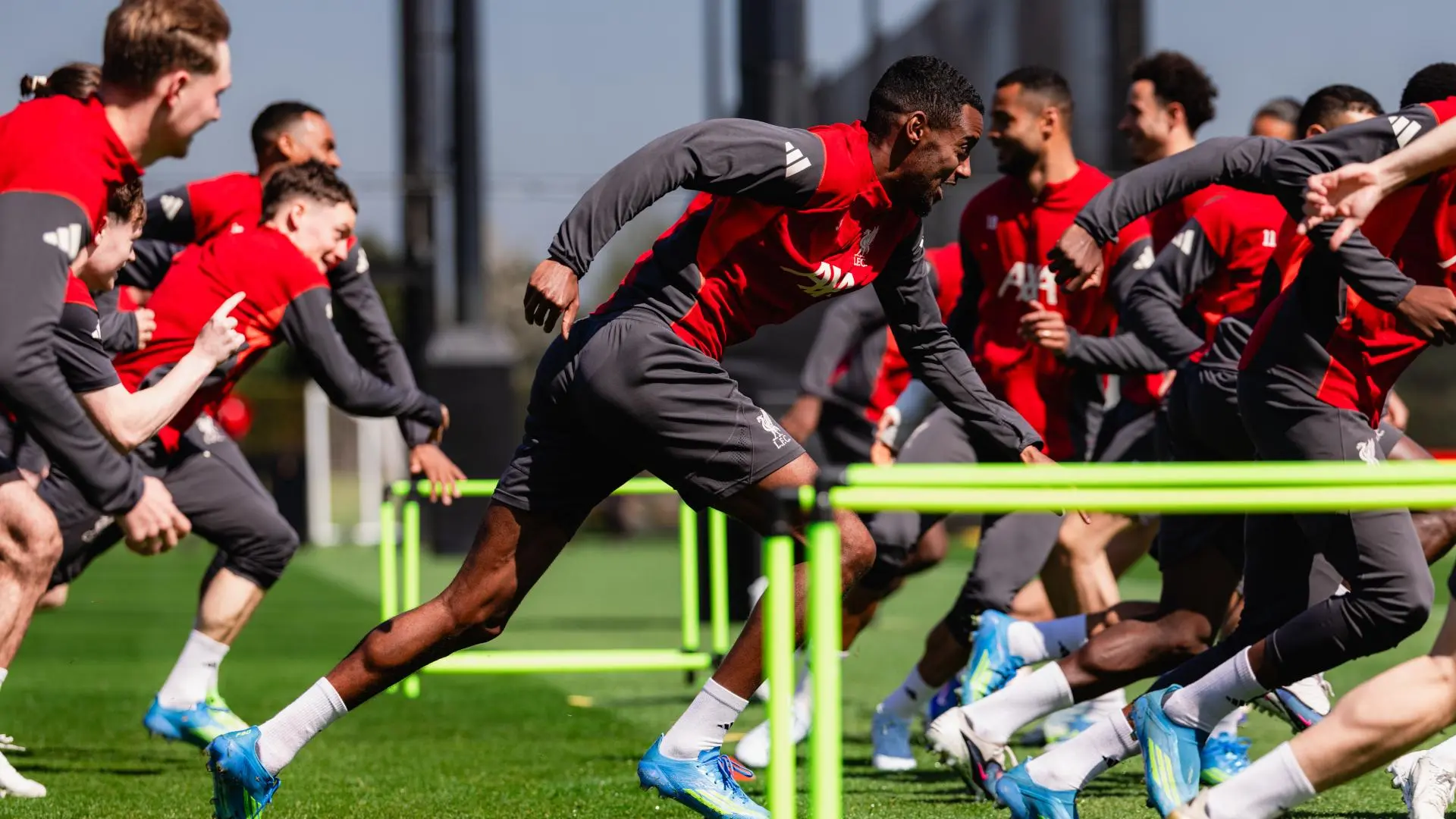 Live training photos: Liverpool's Thursday prep for Crystal Palace clash