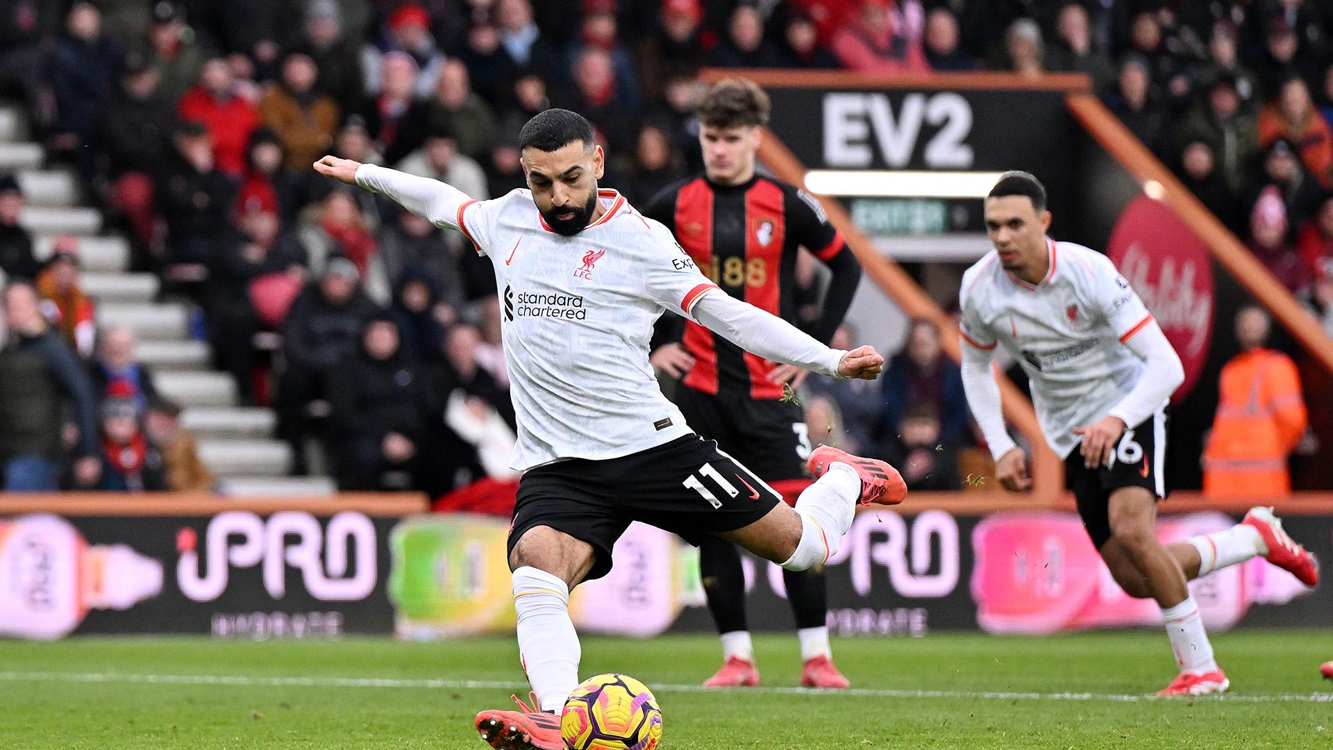 40 up for Mohamed Salah – Liverpool's most prolific penalty takers
