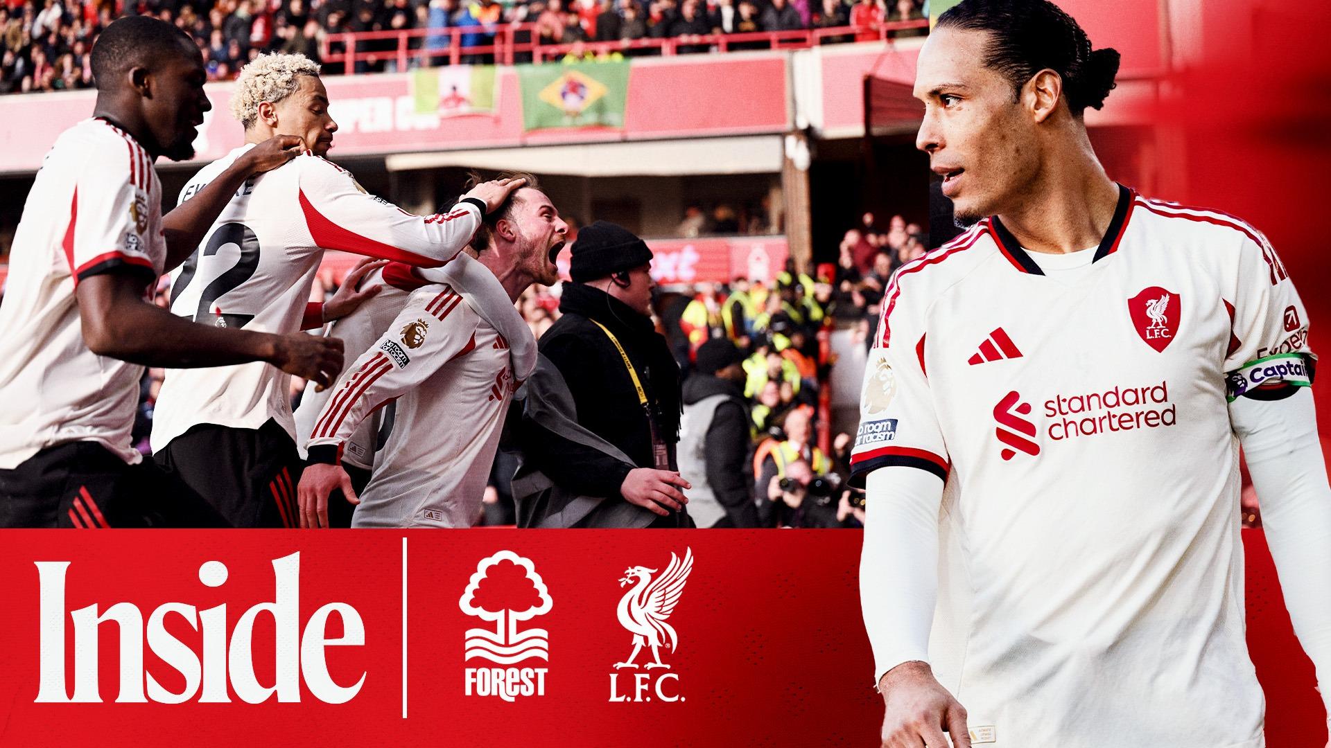Inside: New angles and unseen moments from Liverpool's dramatic victory at Forest