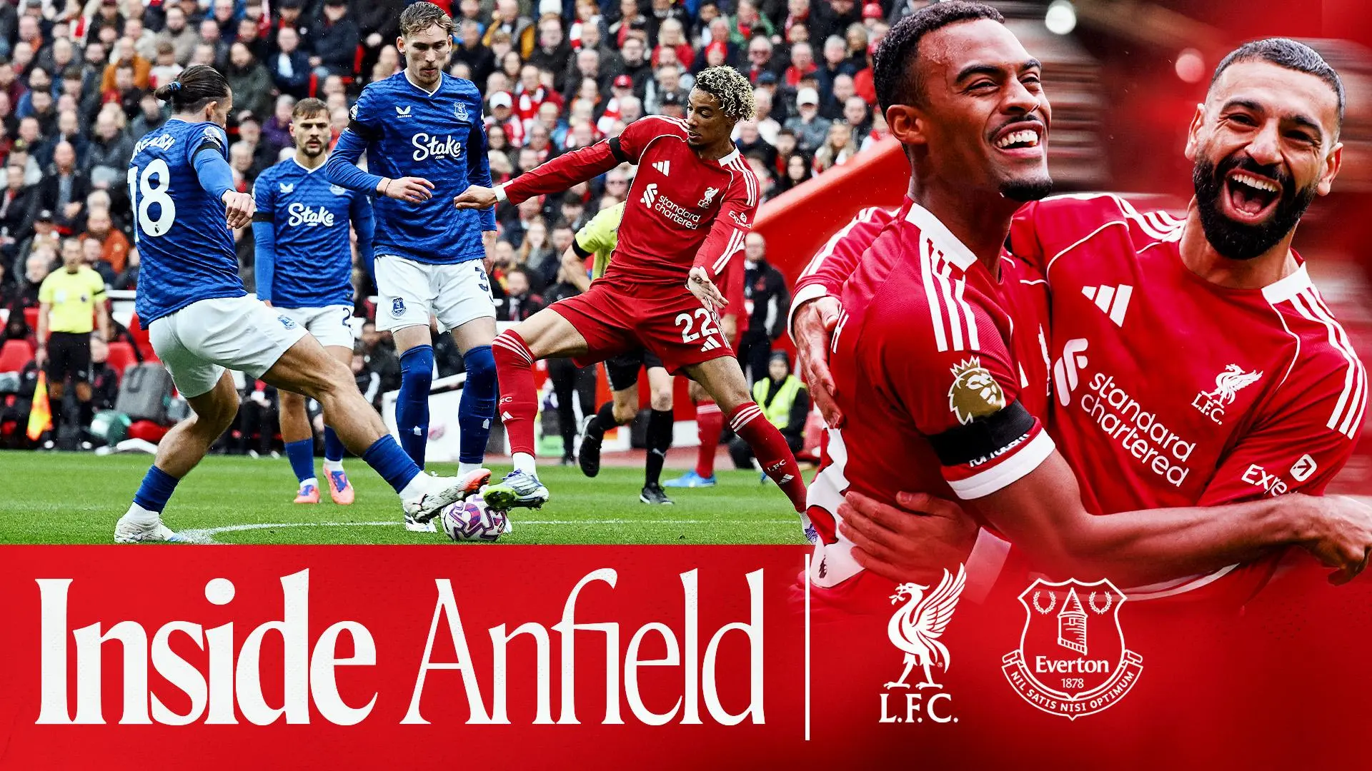 Inside Anfield: New angles and behind the scenes of Liverpool 2-1 Everton