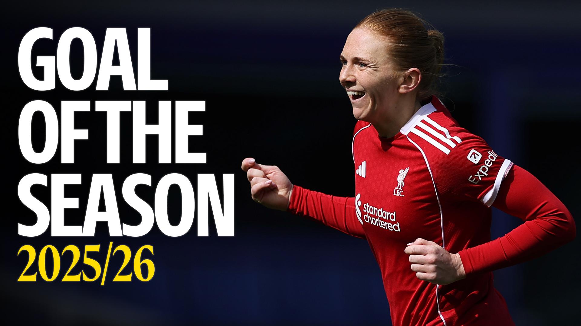 Ceri Holland's solo Everton effort wins LFC Women's Goal of the Season