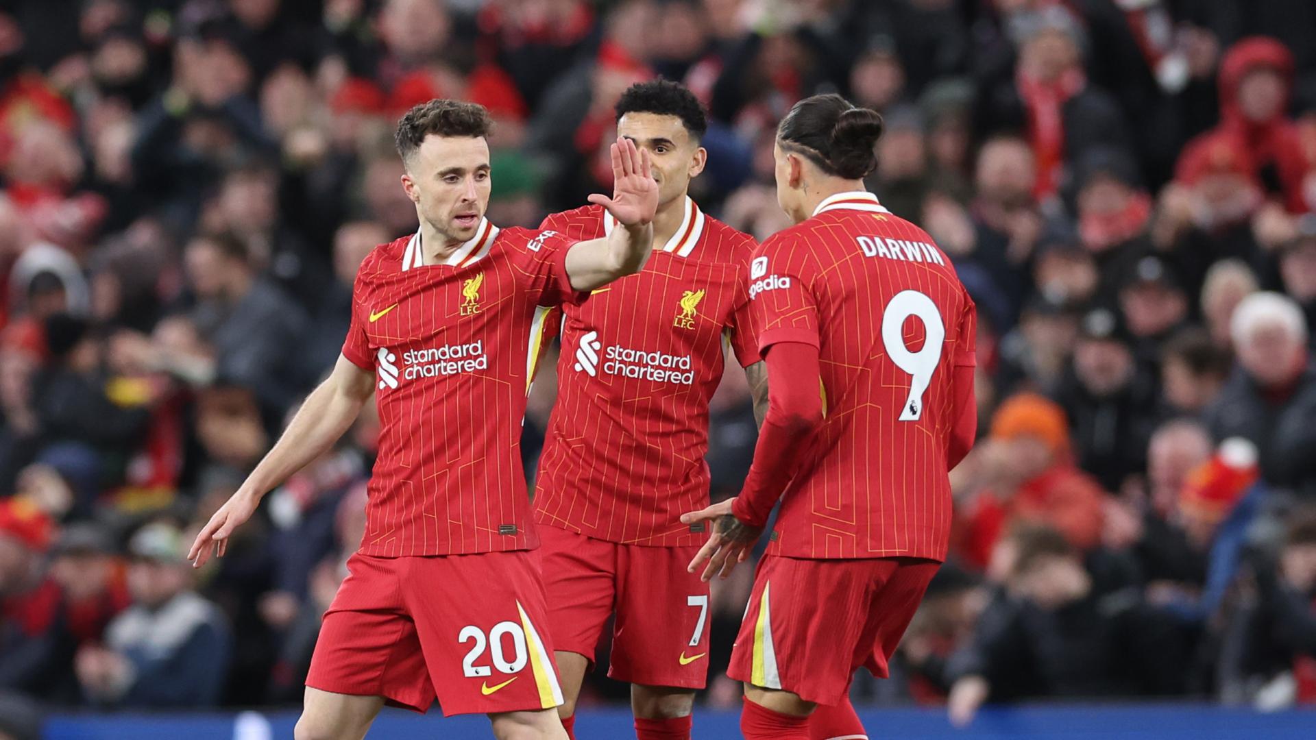 Diogo Jota rescues point for 10-man Liverpool in Fulham draw