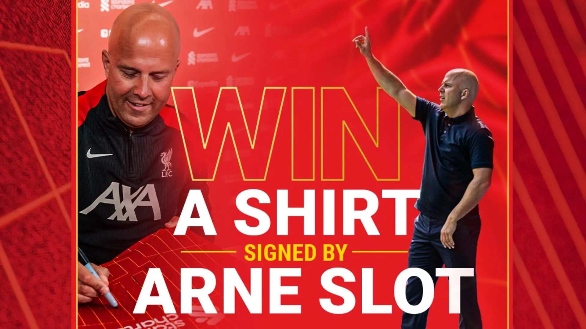 Competition: Win a Liverpool shirt signed by Arne Slot