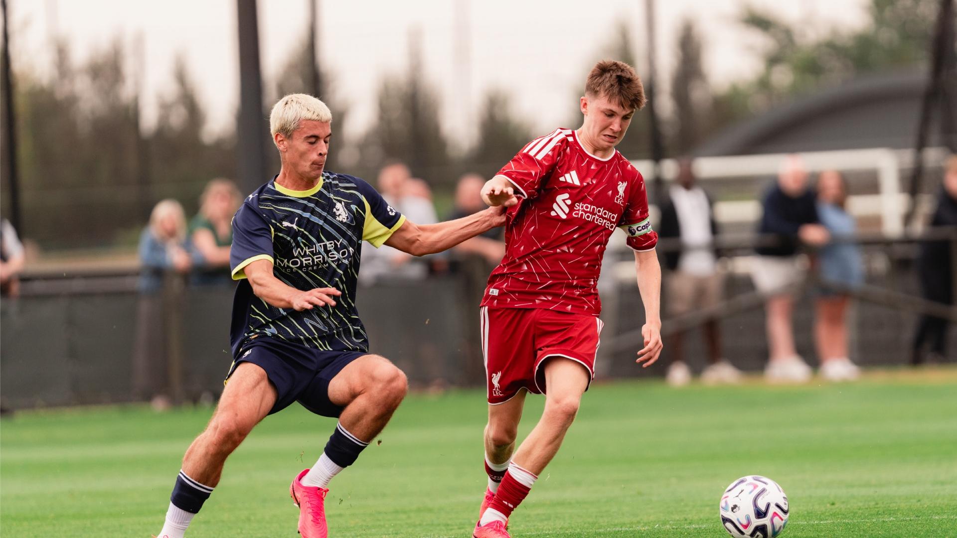 Liverpool U18s beaten by Crewe Alexandra in pre-season friendly