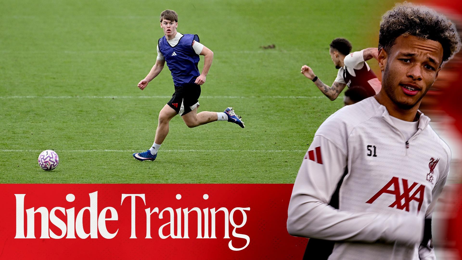 Inside Training: Behind the scenes at Liverpool Academy session