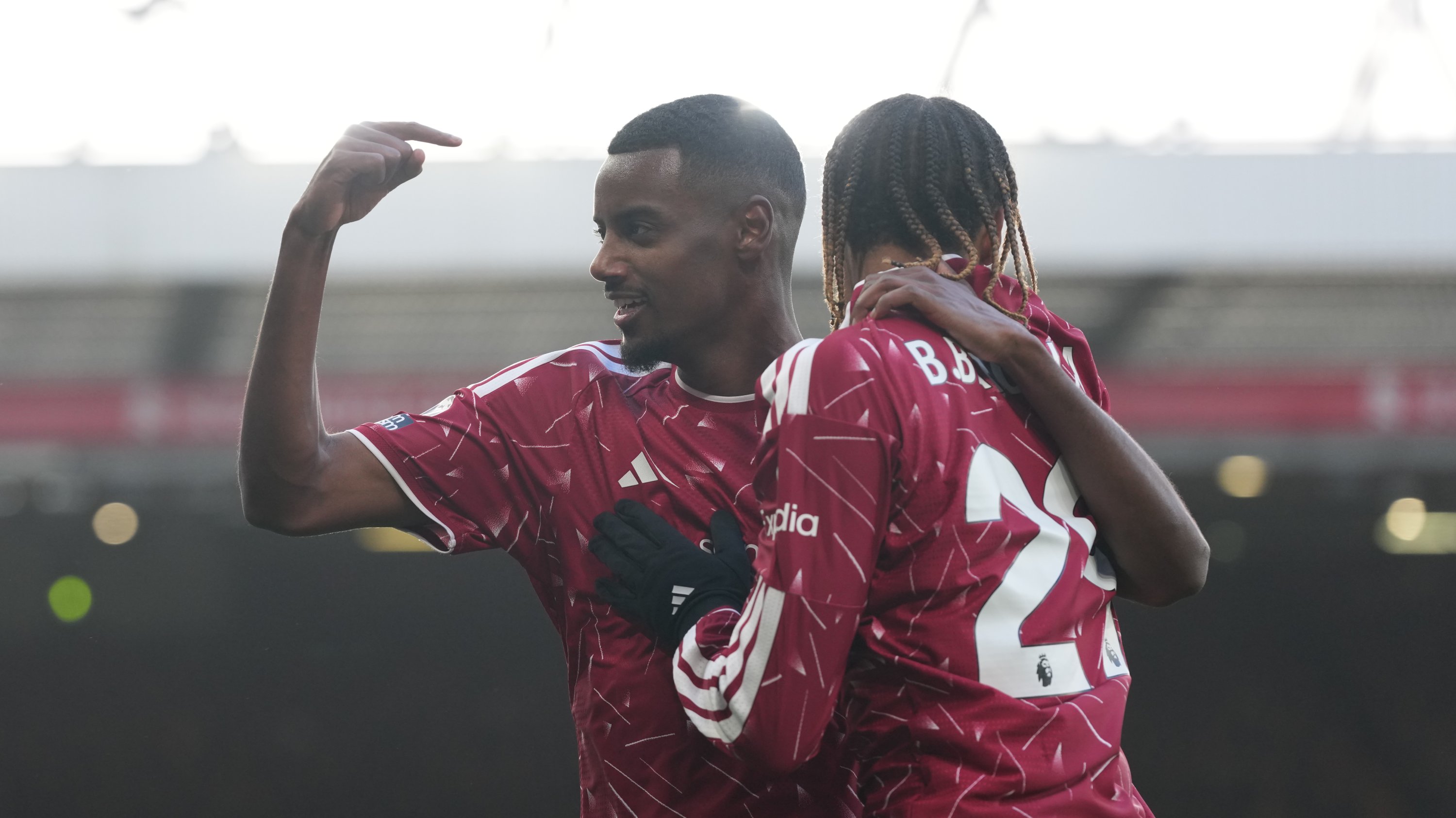 Alexander Isak Brighton reaction 25.10.2026