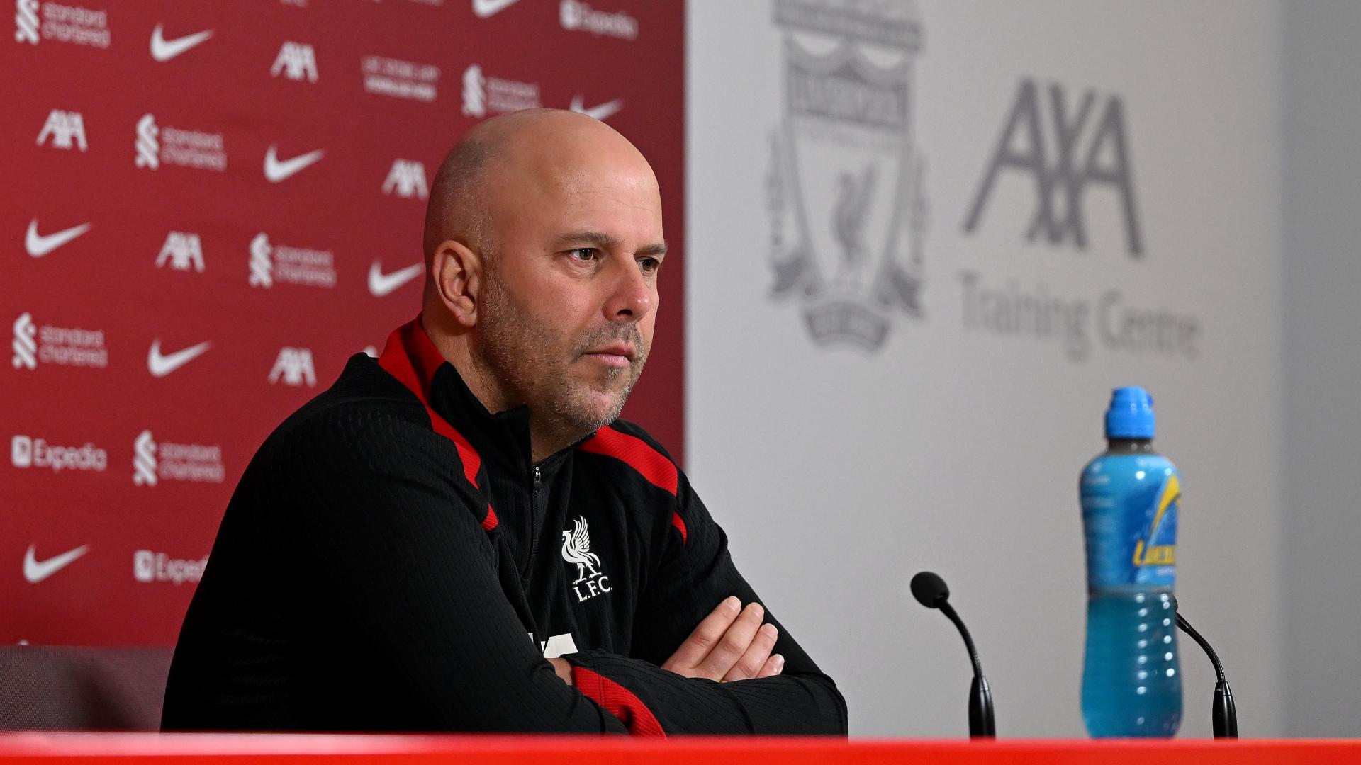 On demand: Arne Slot's pre-Manchester City press conference