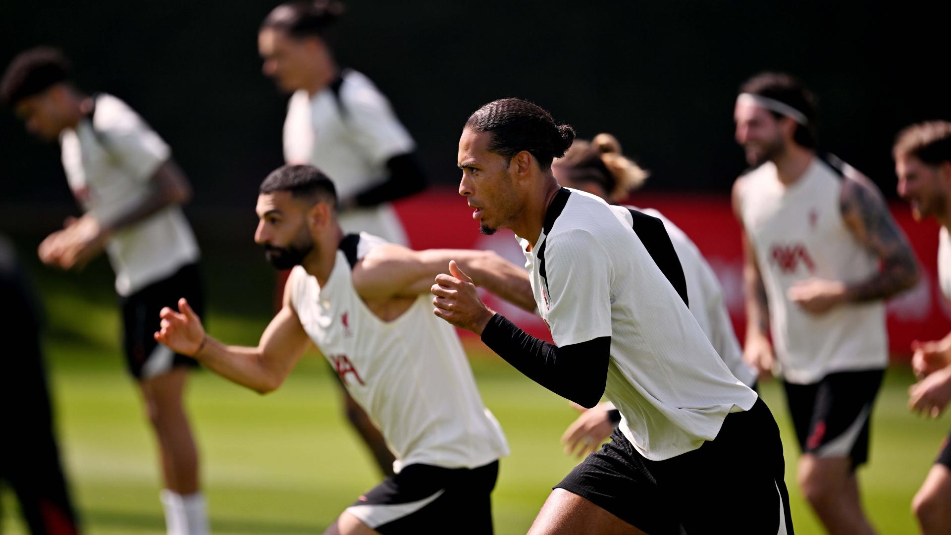 Special arrival, home improvements and high spirits - things spotted in training on Wednesday
