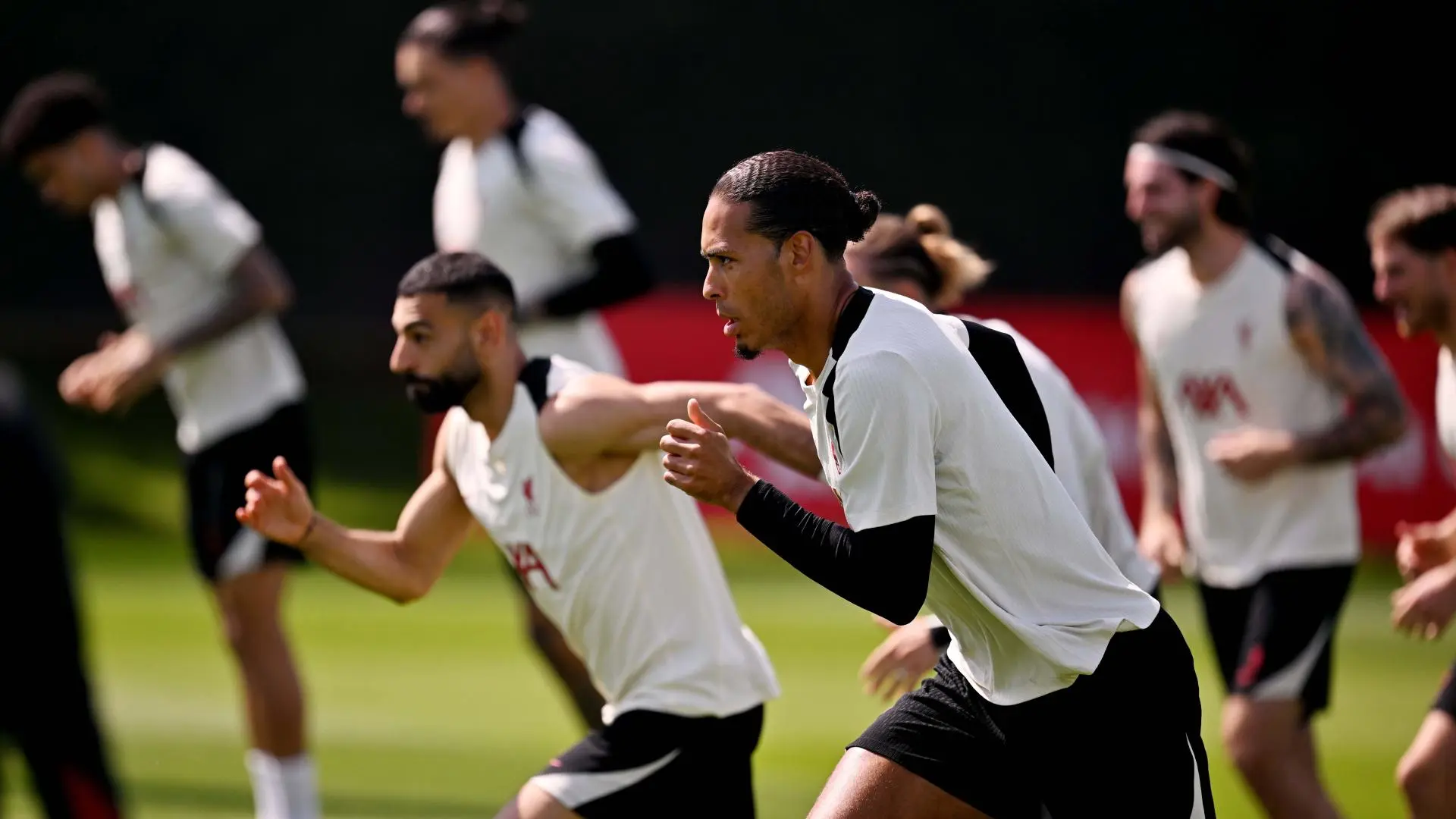 Special arrival, home improvements and high spirits - things spotted in training on Wednesday
