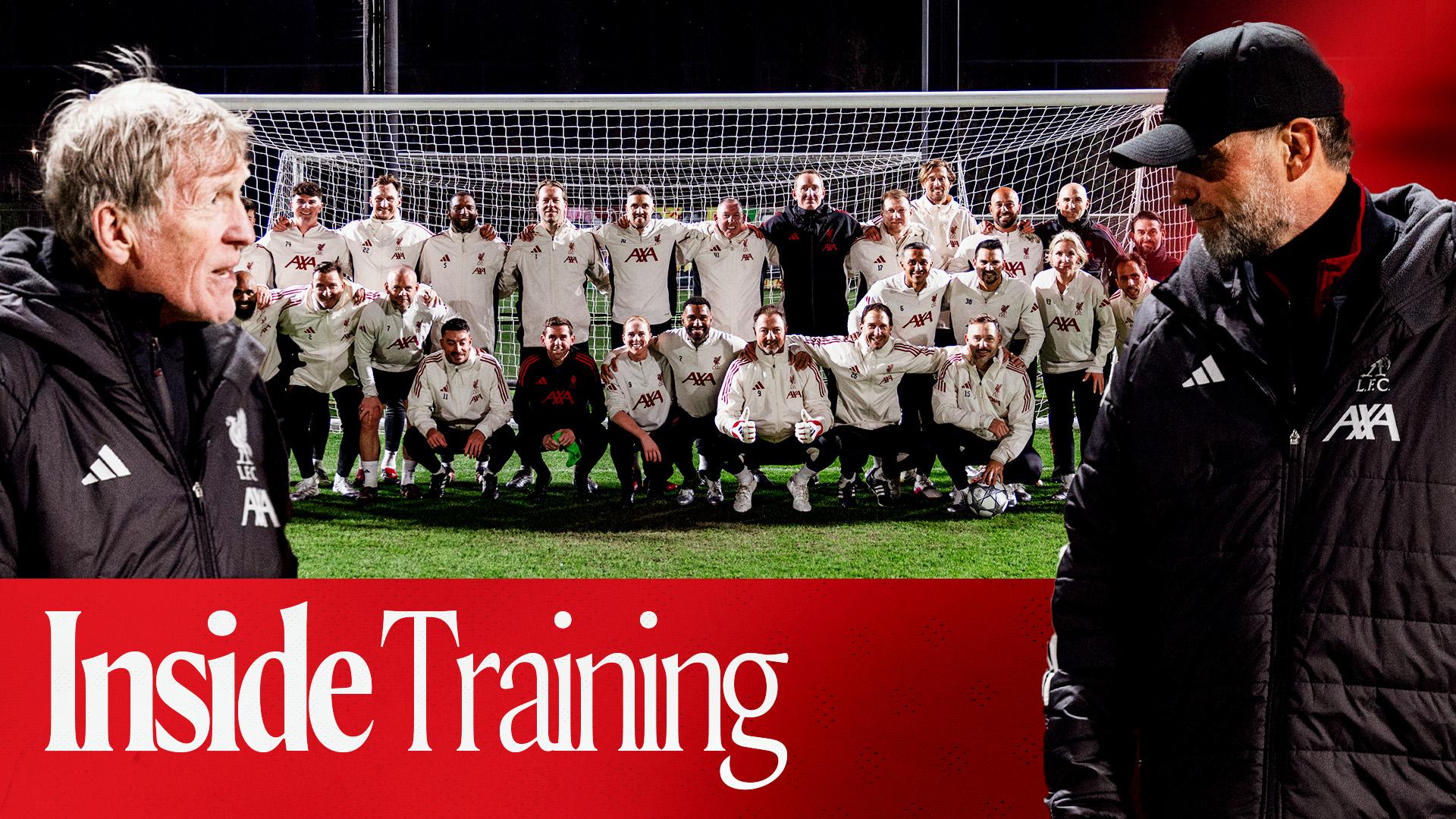 Inside Training: Behind the scenes with LFC Legends squad