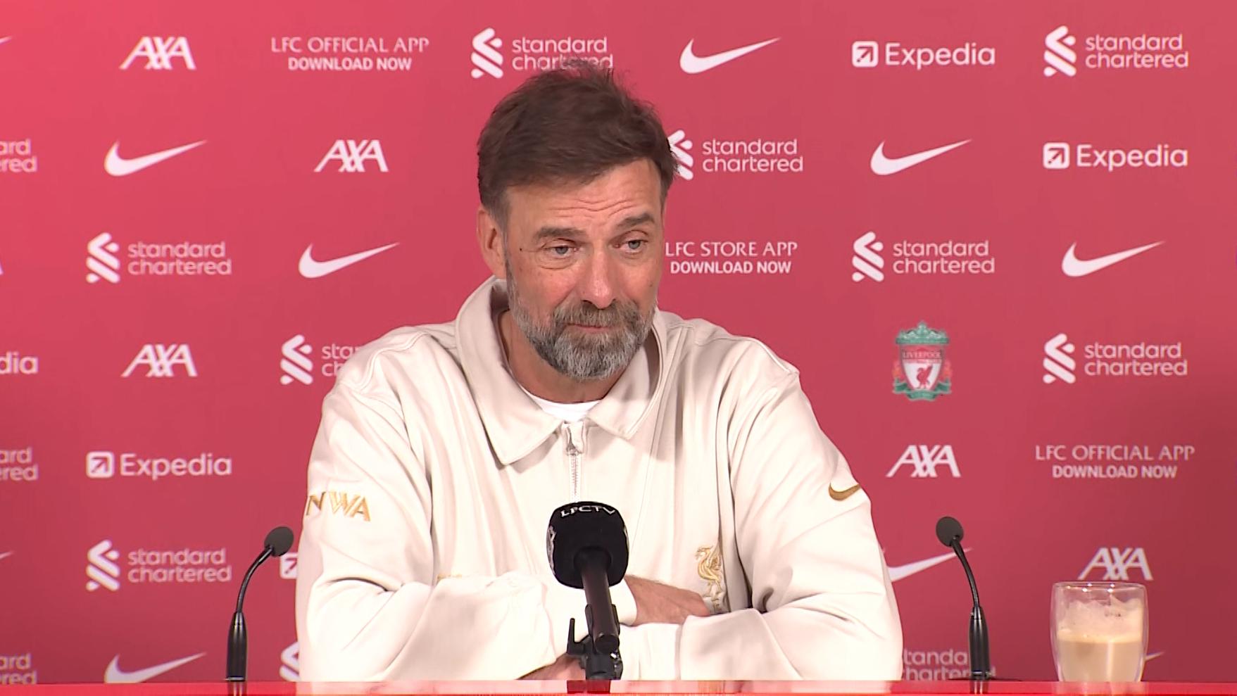 Jürgen Klopp press conference: Villa memories, Emery respect, Elliott, Gakpo, Nunez and more