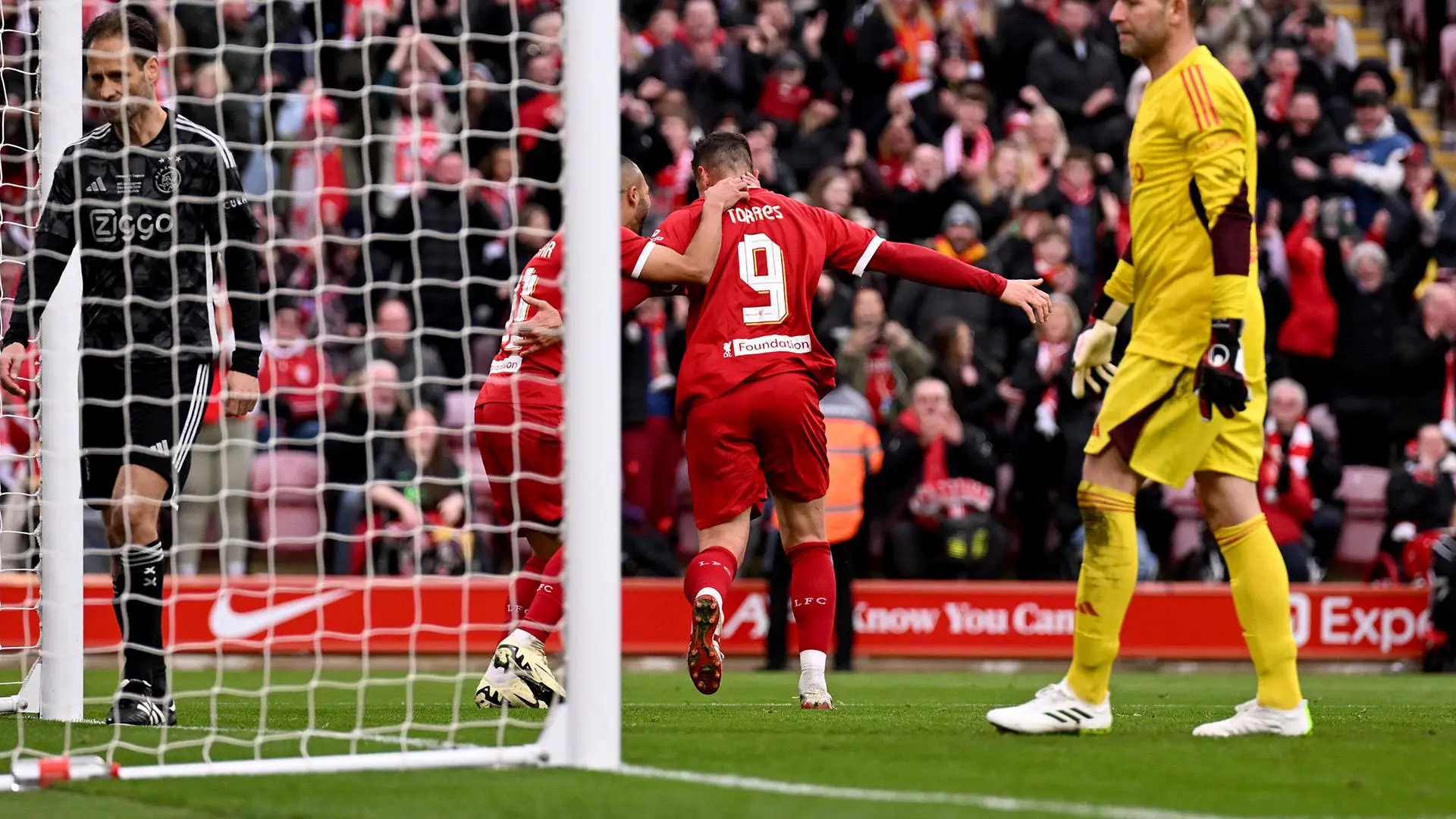 LFC Legends come back to beat Ajax Legends 4-2 at Anfield