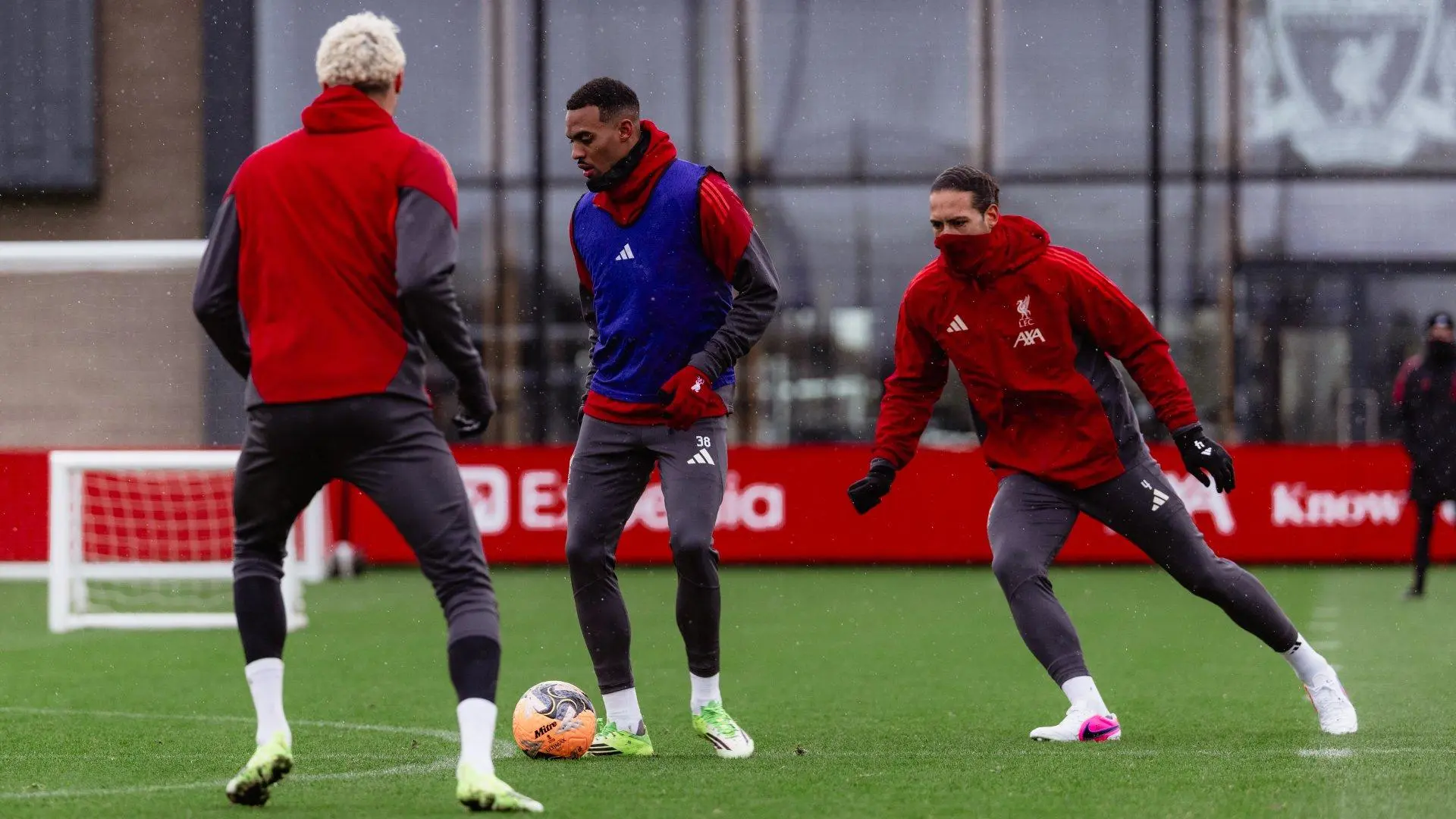 Training gallery: Liverpool's Friday preparations for Brighton cup tie