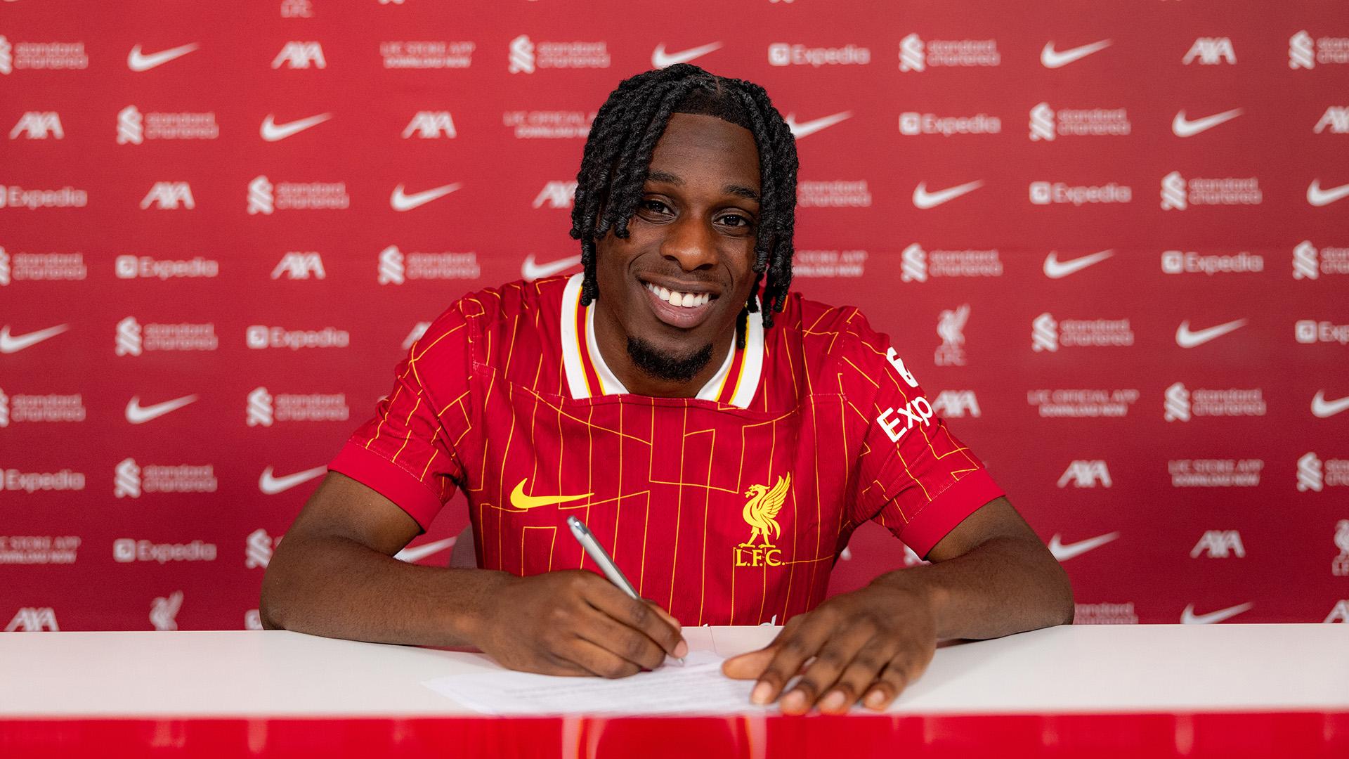 Liverpool agree signing of Jeremie Frimpong from Bayer Leverkusen
