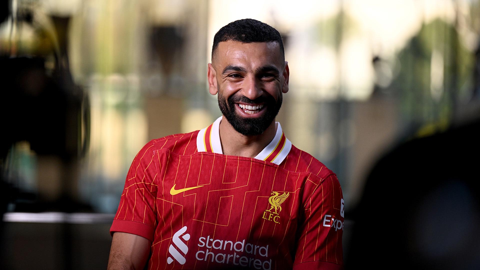 Mohamed Salah interview in full: I'm very, very happy to be at LFC