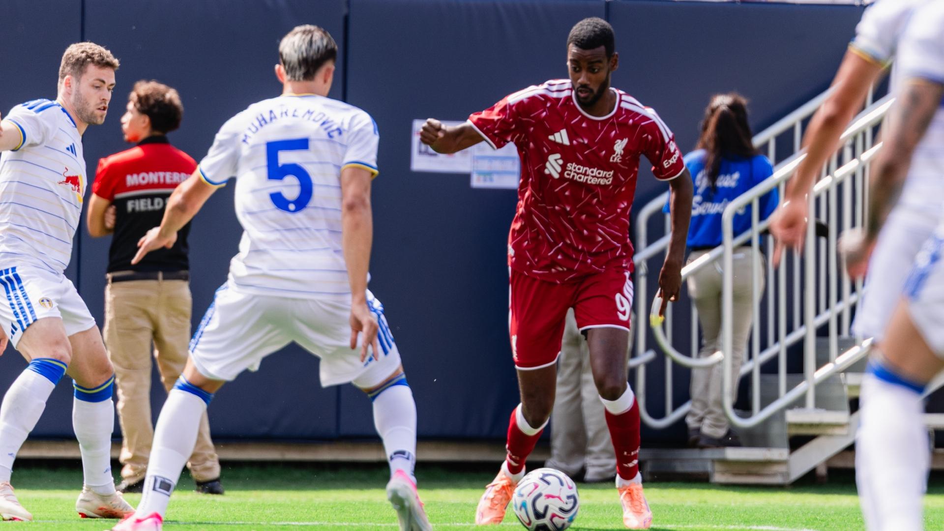 Liverpool 2-4 Leeds United: Watch highlights from Chicago