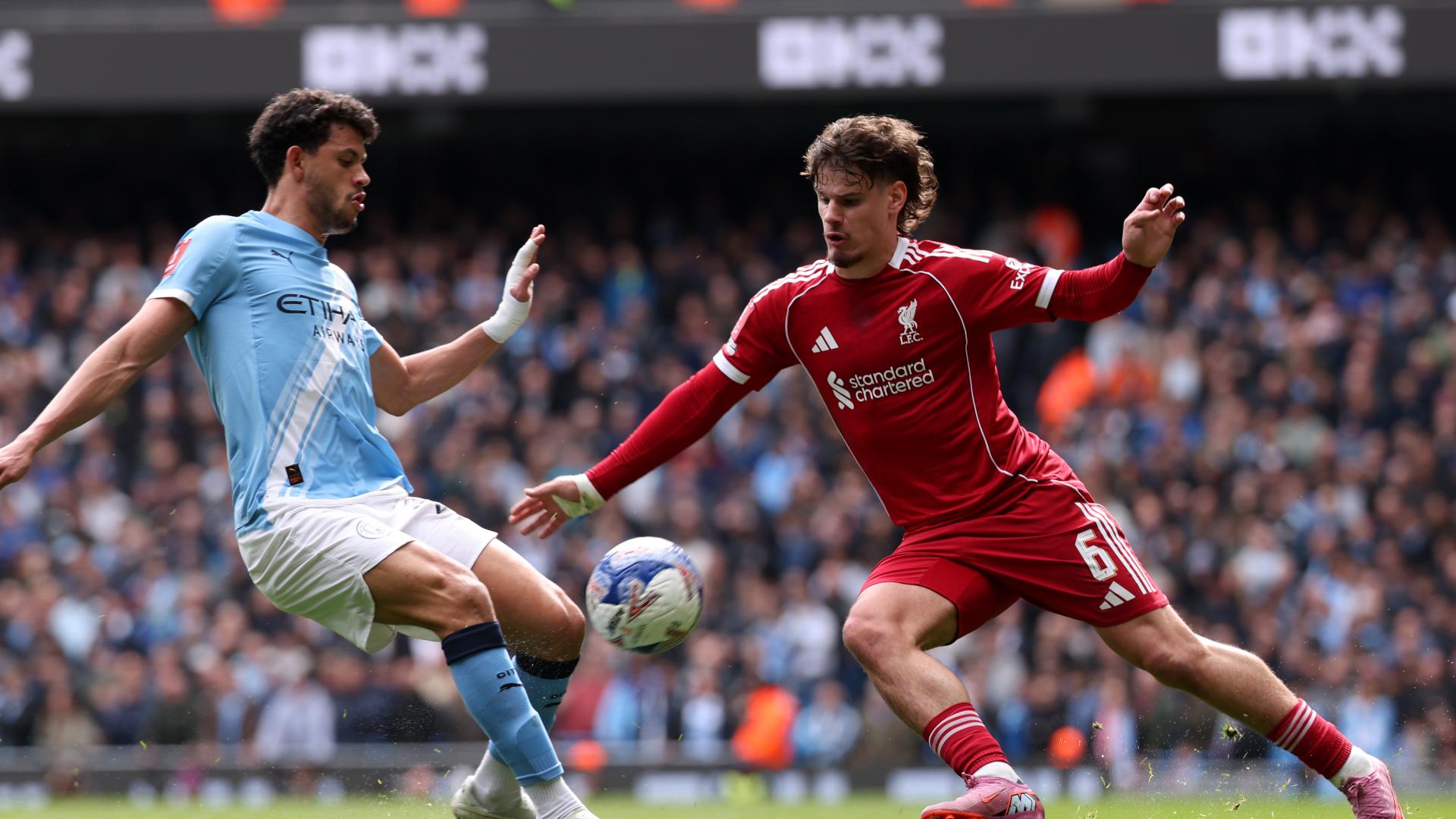 Liverpool eliminated from FA Cup after defeat at Manchester City
