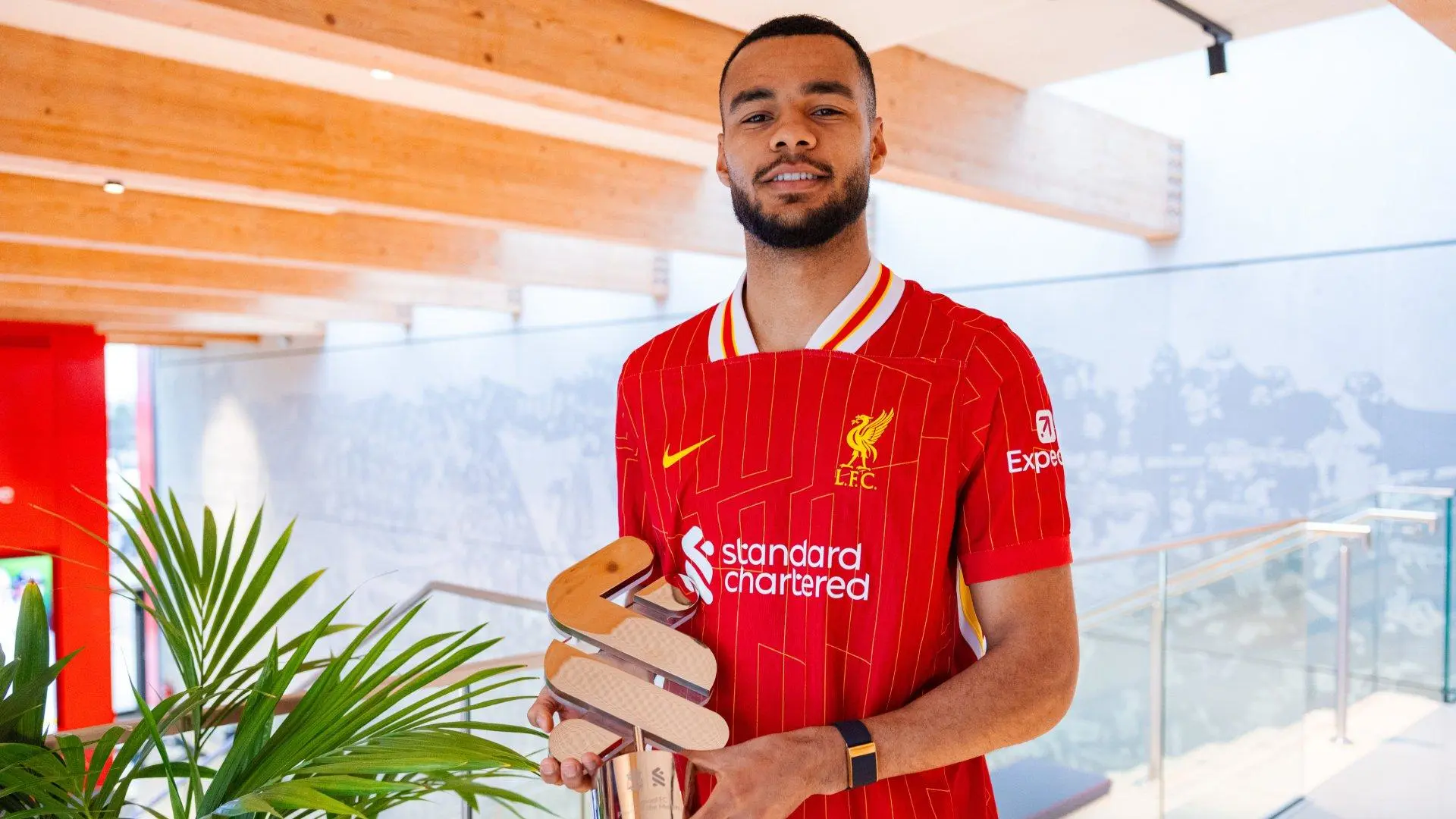 Cody Gakpo voted Liverpool's Men's Player of the Month for the first time