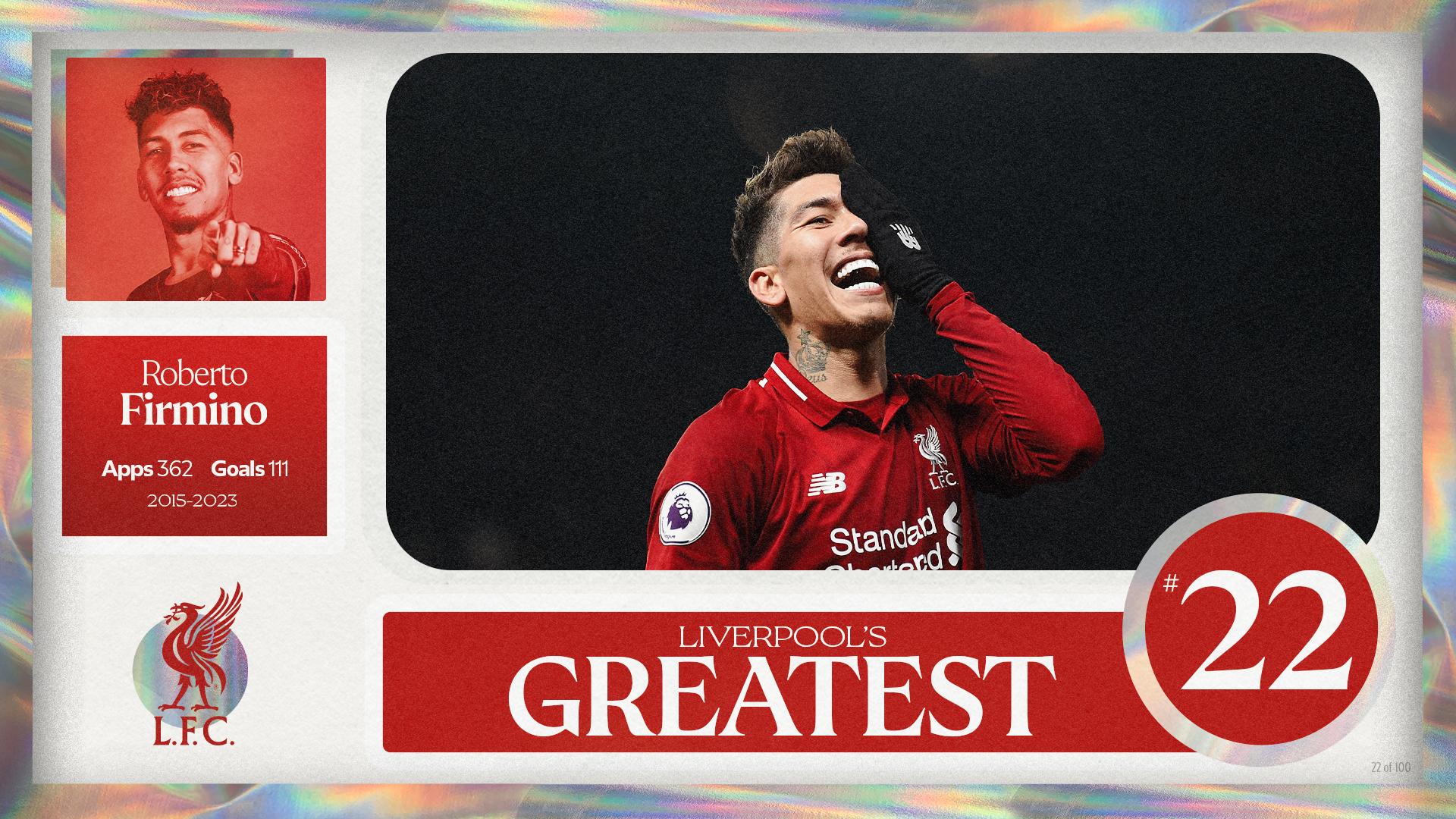 Liverpool's Greatest - No.22: Roberto Firmino