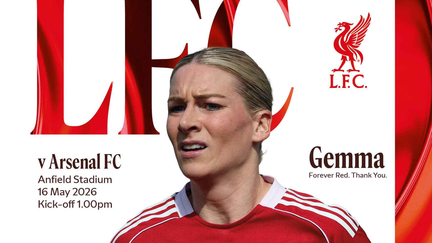 Get your LFC Women v Arsenal programme