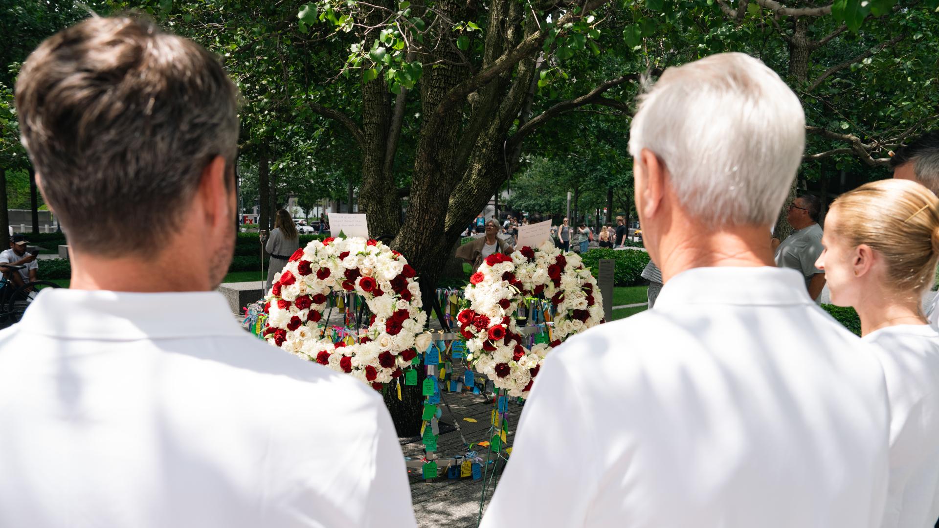 LFC pays respects at 9/11 Memorial ahead of 25th anniversary