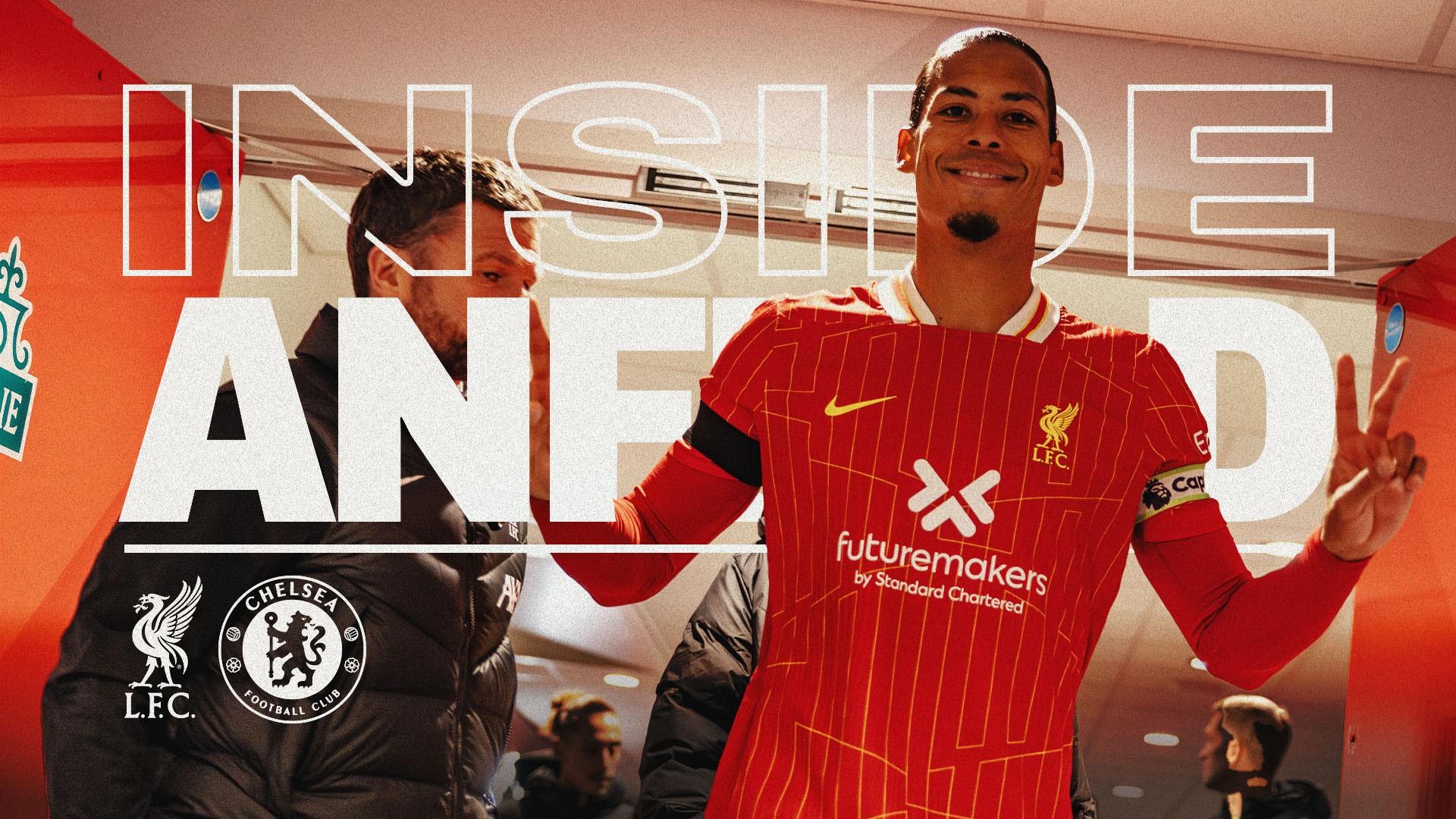 Inside Anfield: Behind the scenes of Liverpool 2-1 Chelsea
