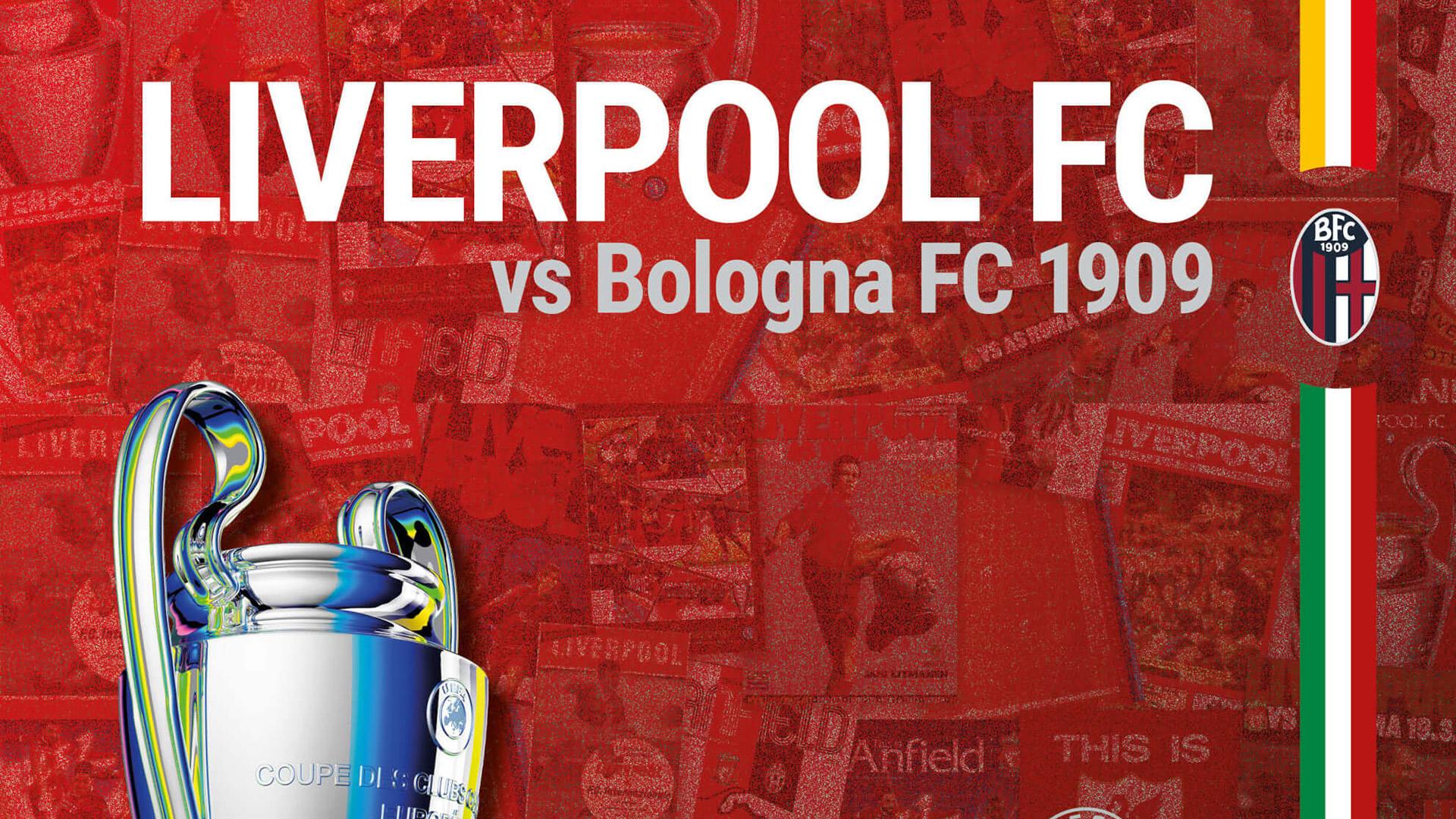 Liverpool v Bologna: Official matchday programme available now