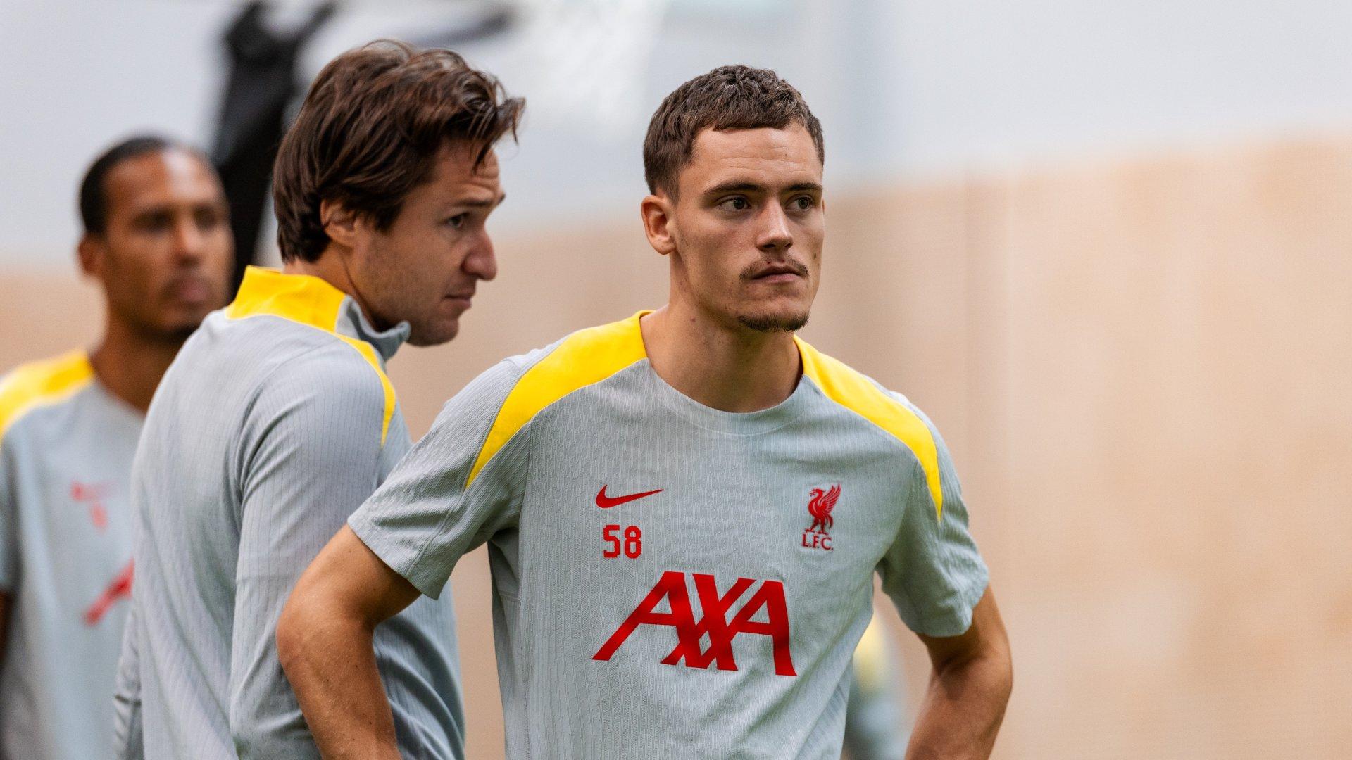 Training photos: Liverpool complete pre-season session on Tuesday