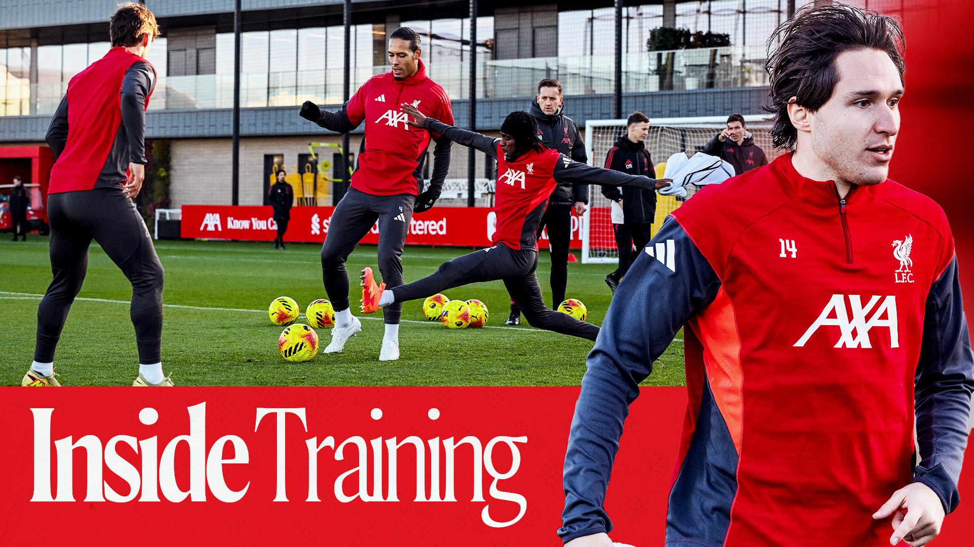 Inside Training: Gym work and small-sided games pre-Tottenham