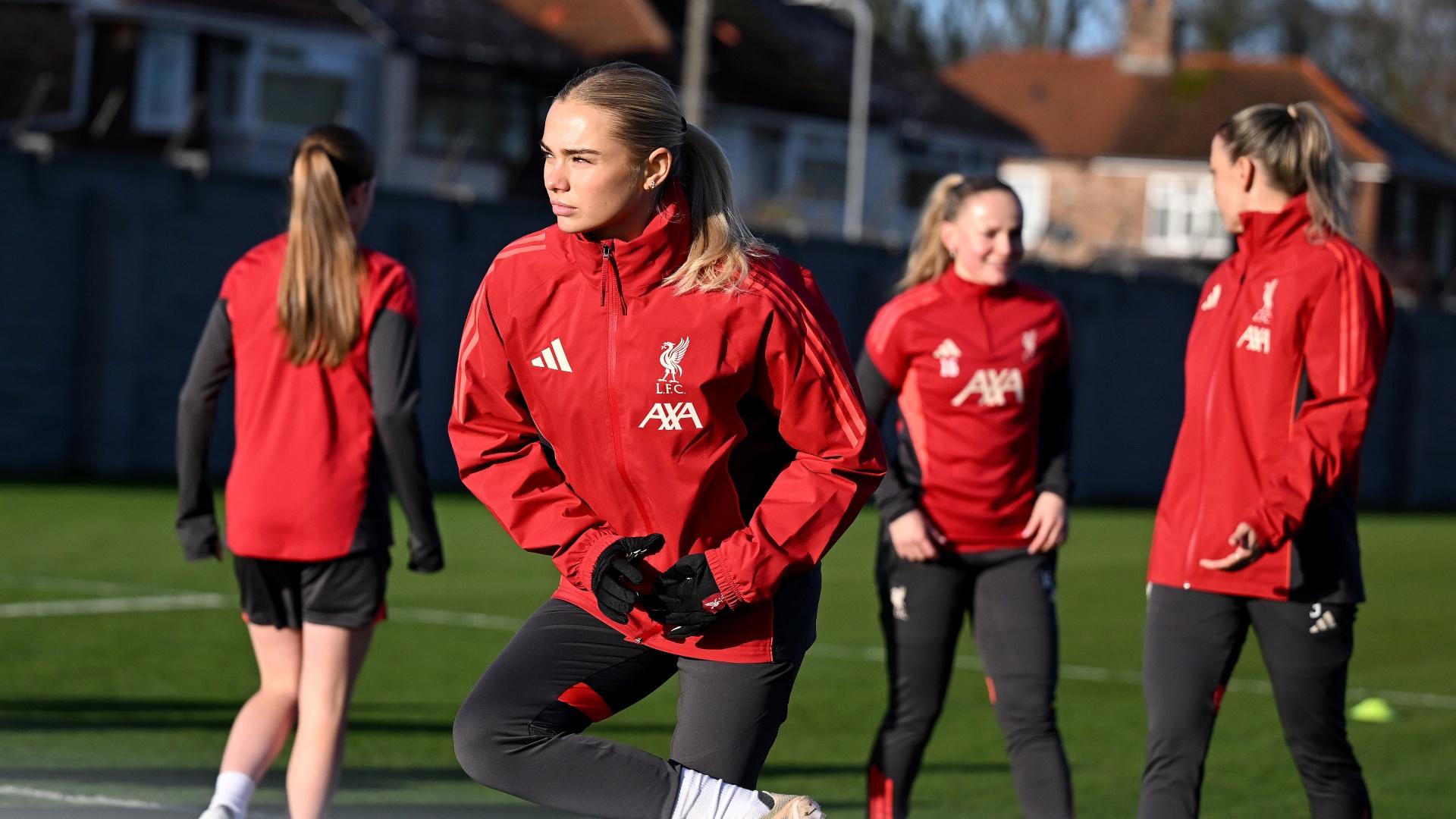 Training photos: Liverpool FC Women reconvene after Christmas break