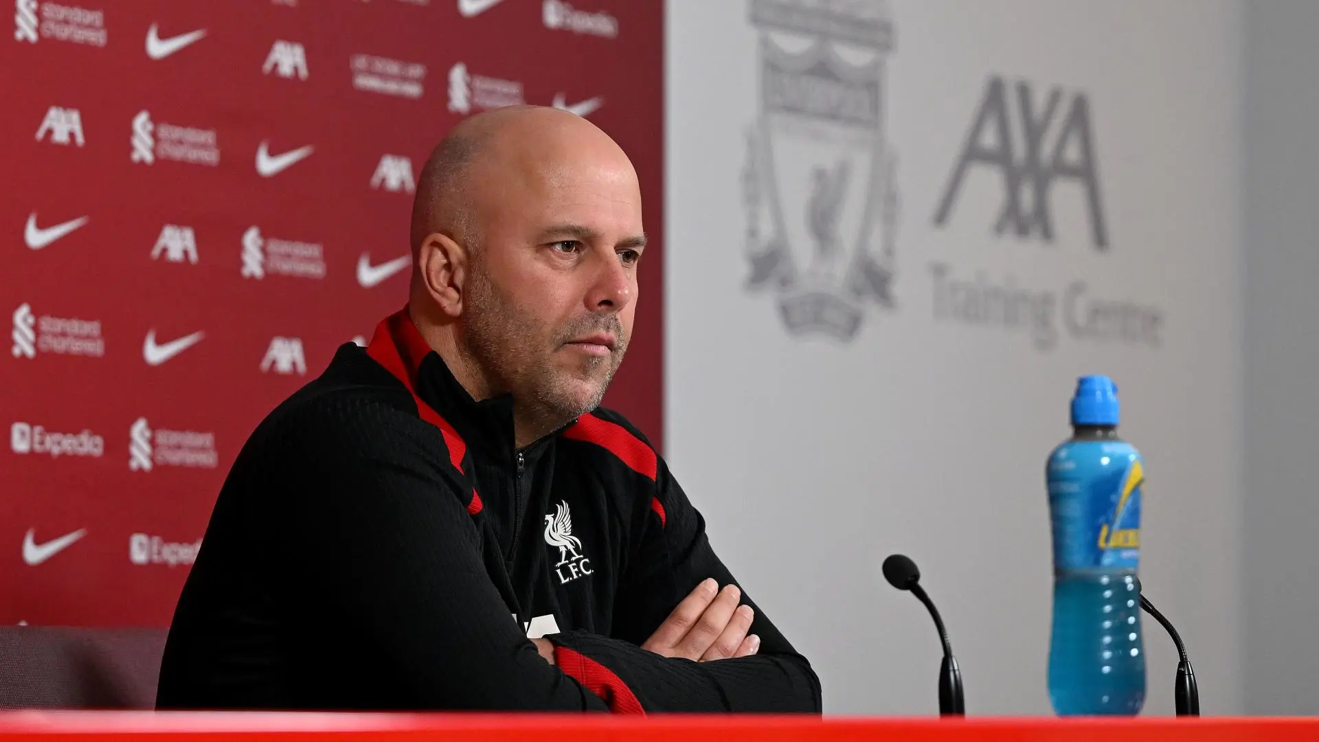 On demand: Watch Arne Slot's pre-Wolves press conference