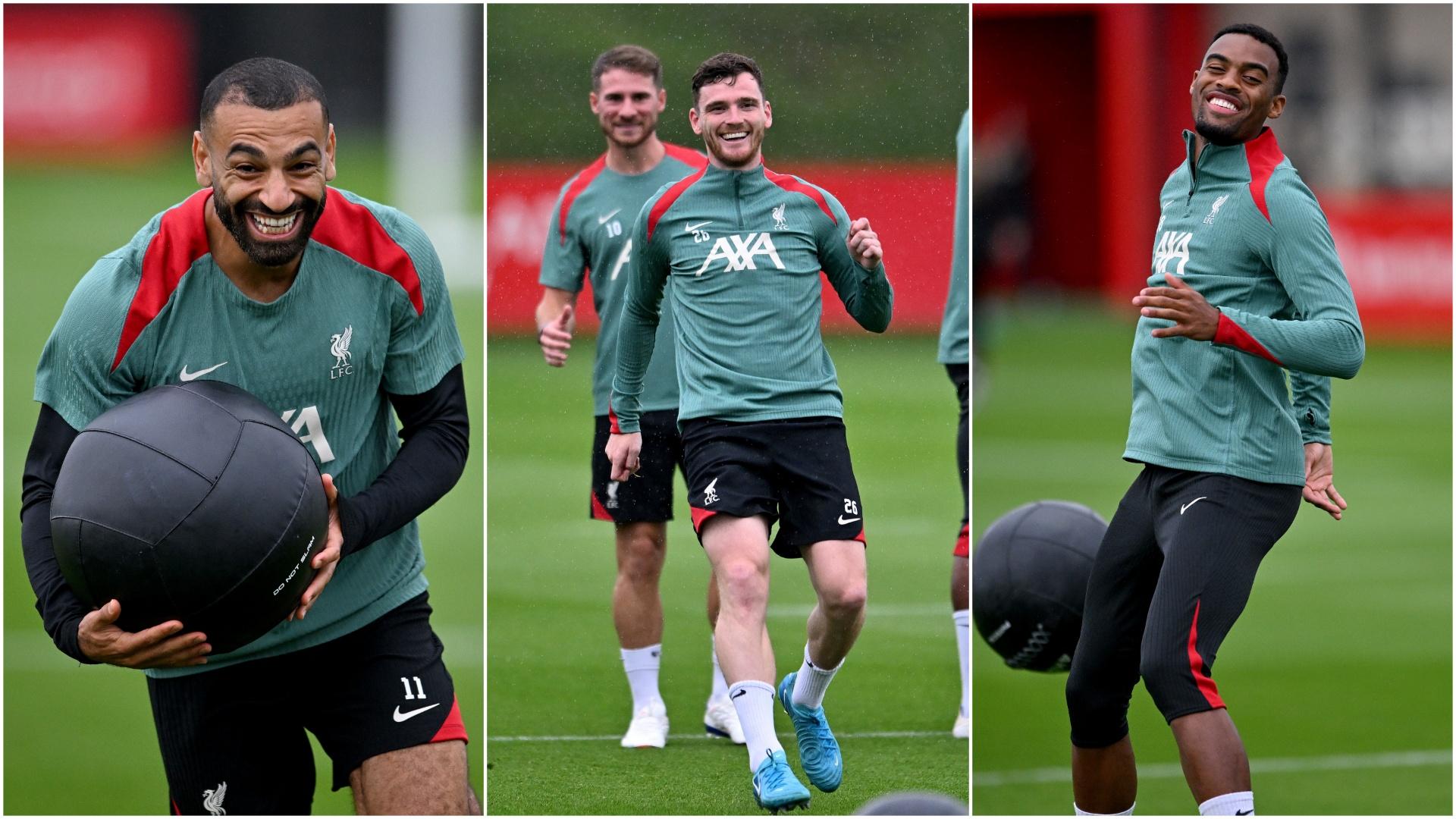 50 training photos as Liverpool work towards season opener at Ipswich
