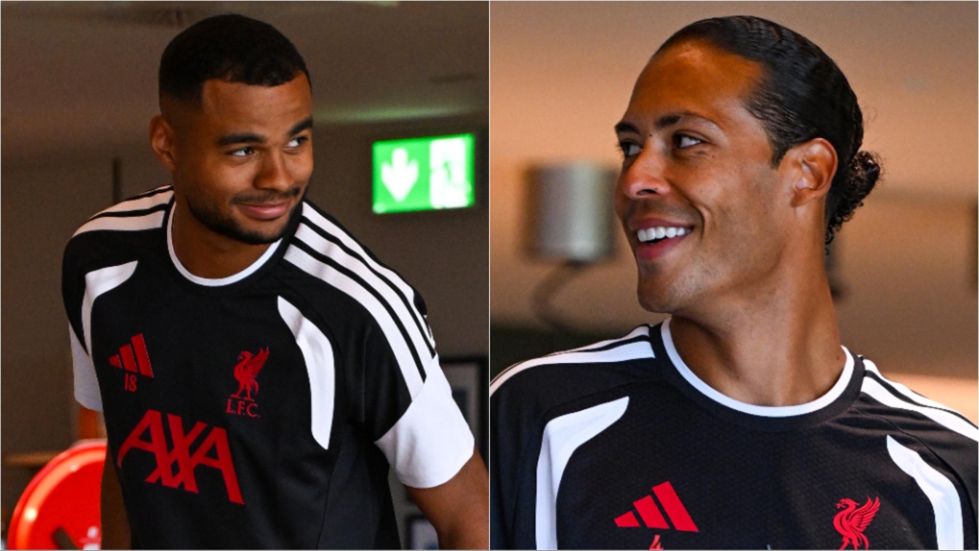 Live gallery: Cody Gakpo and Virgil van Dijk report for pre-season at AXA Training Centre
