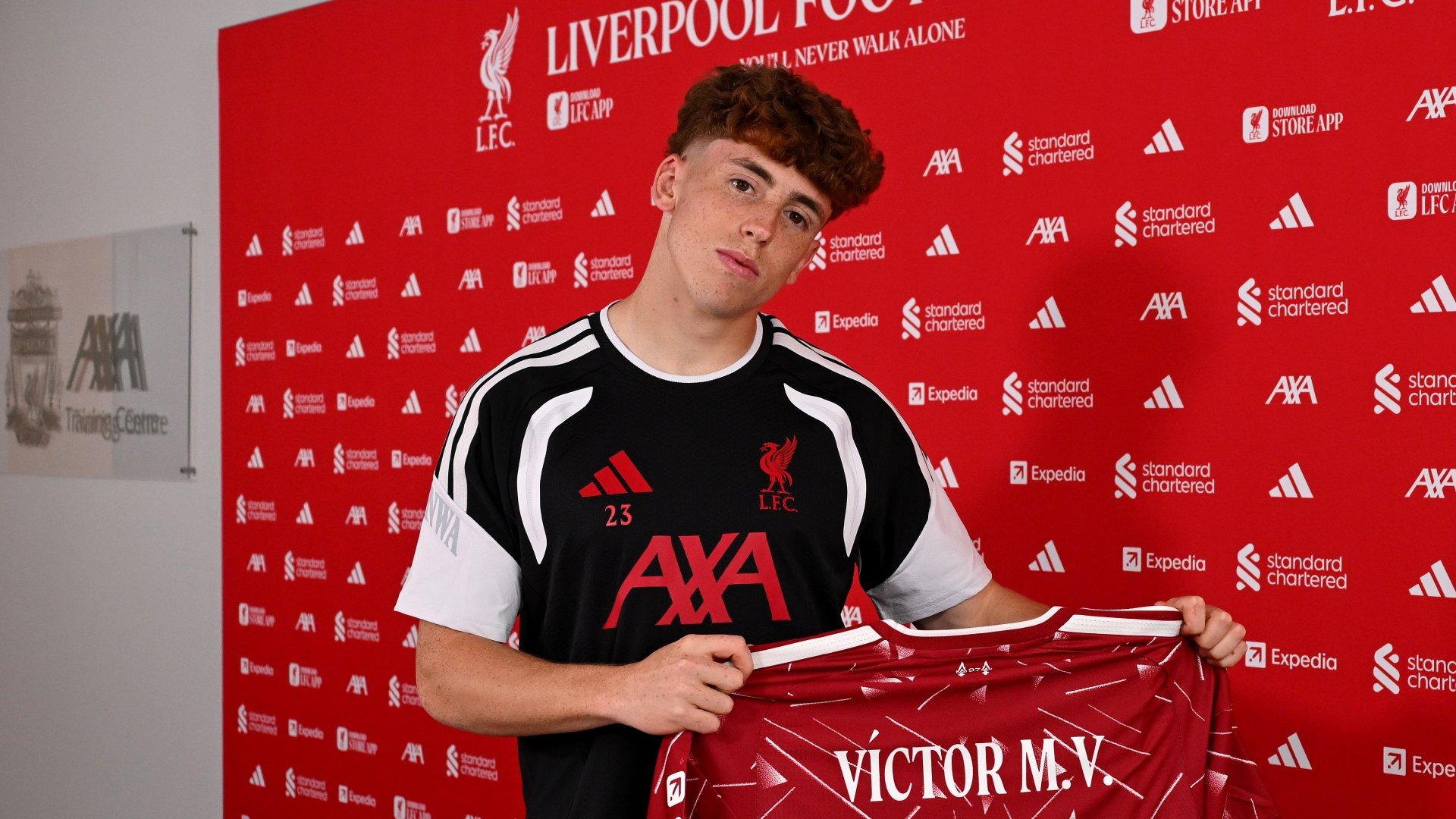 Competition: Win a Liverpool shirt signed by Victor Munoz