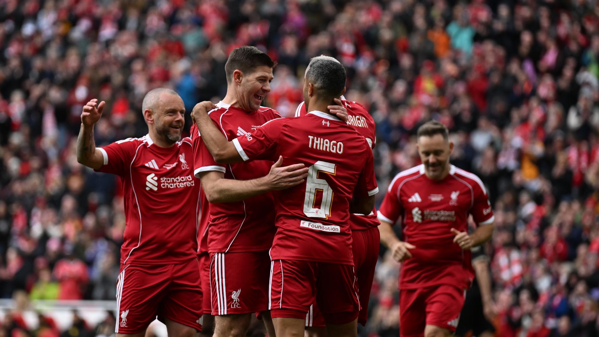 LFC Legends draw 2-2 with Borussia Dortmund in Anfield charity match