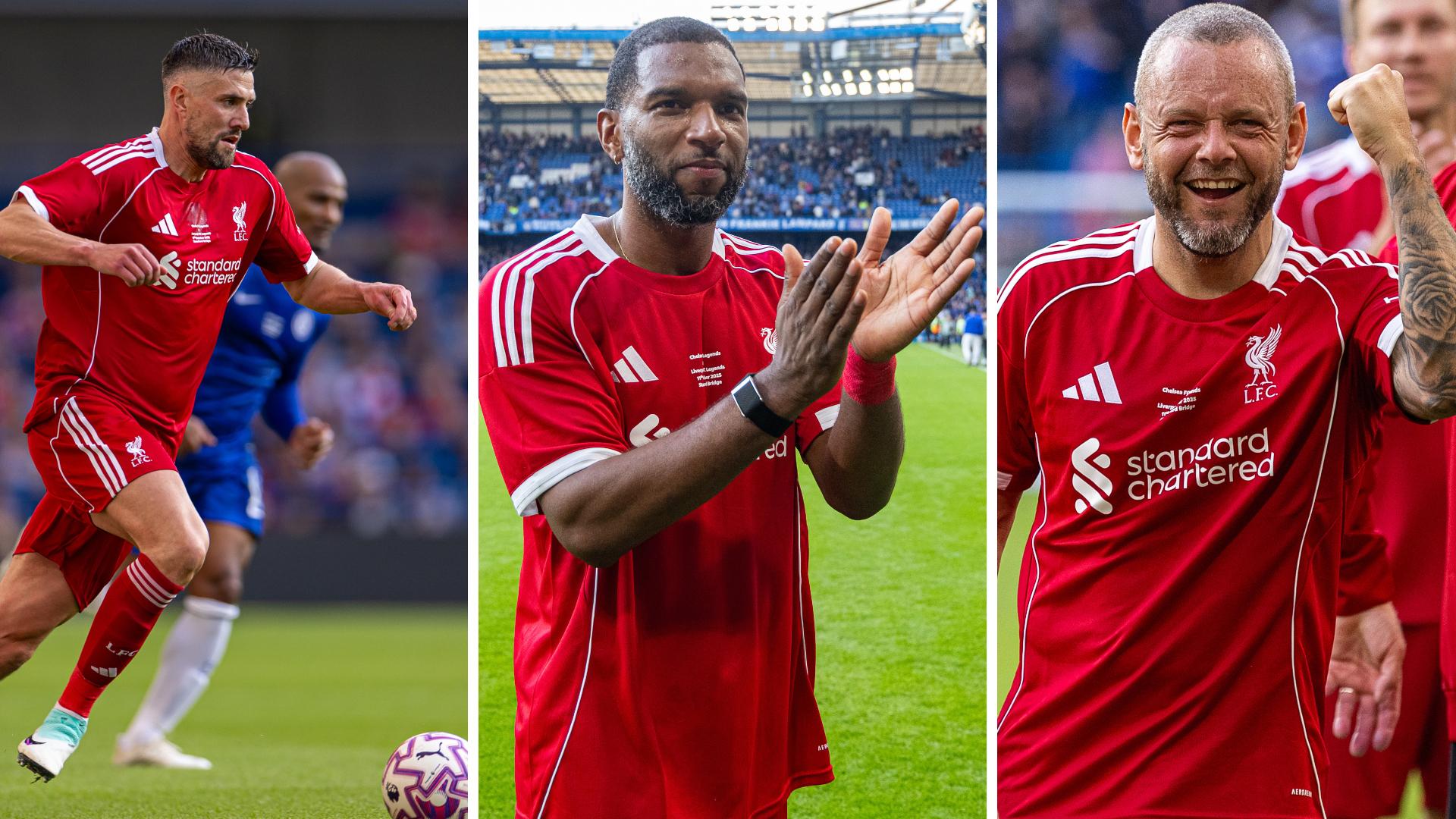 In photos: Victory for LFC Legends in charity match at Stamford Bridge