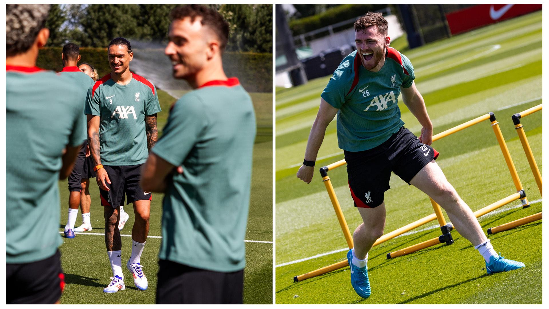 48 training photos: Liverpool prepare for Anfield friendlies