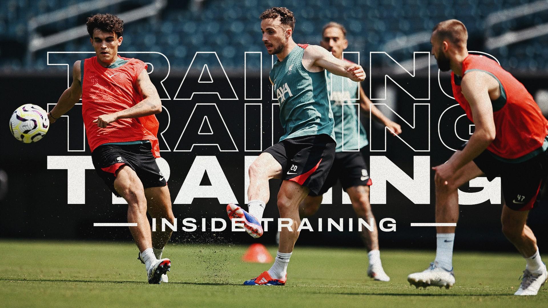 Inside Training: All-access for Liverpool's first three days in Philadelphia