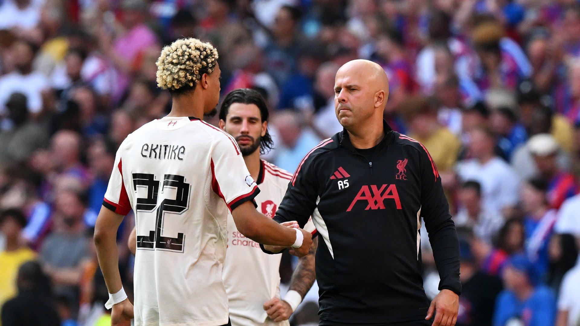 Why Arne Slot believes Liverpool's whole squad can learn from Community Shield defeat