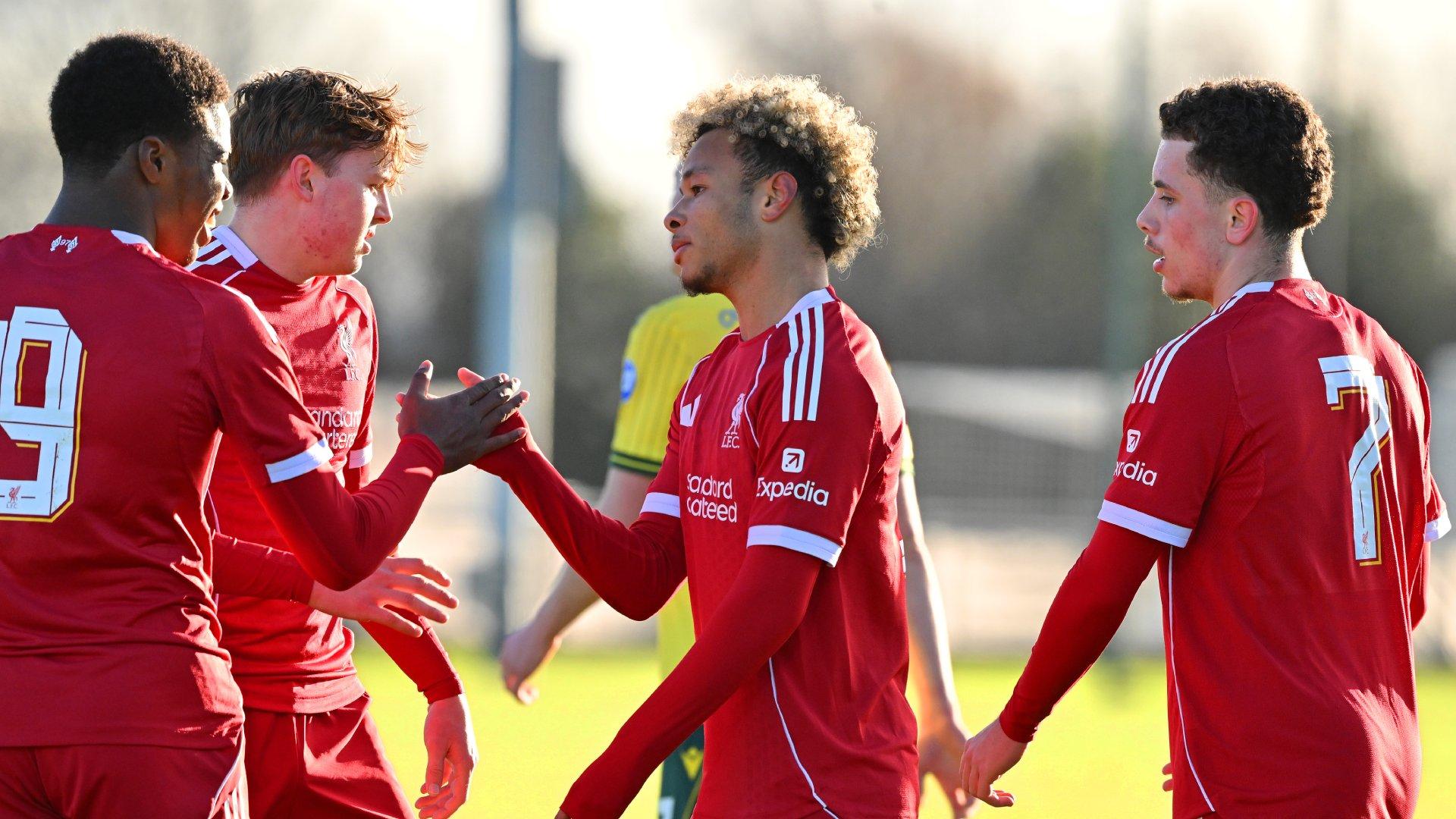 Liverpool U21s draw with Wrexham in friendly