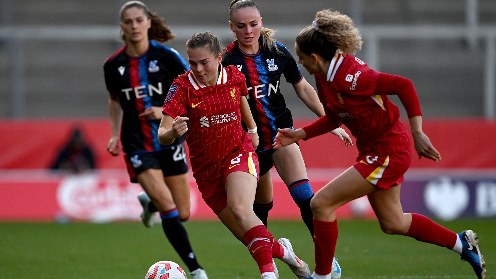 Kapocs strikes as Liverpool draw 1-1 with Crystal Palace in WSL