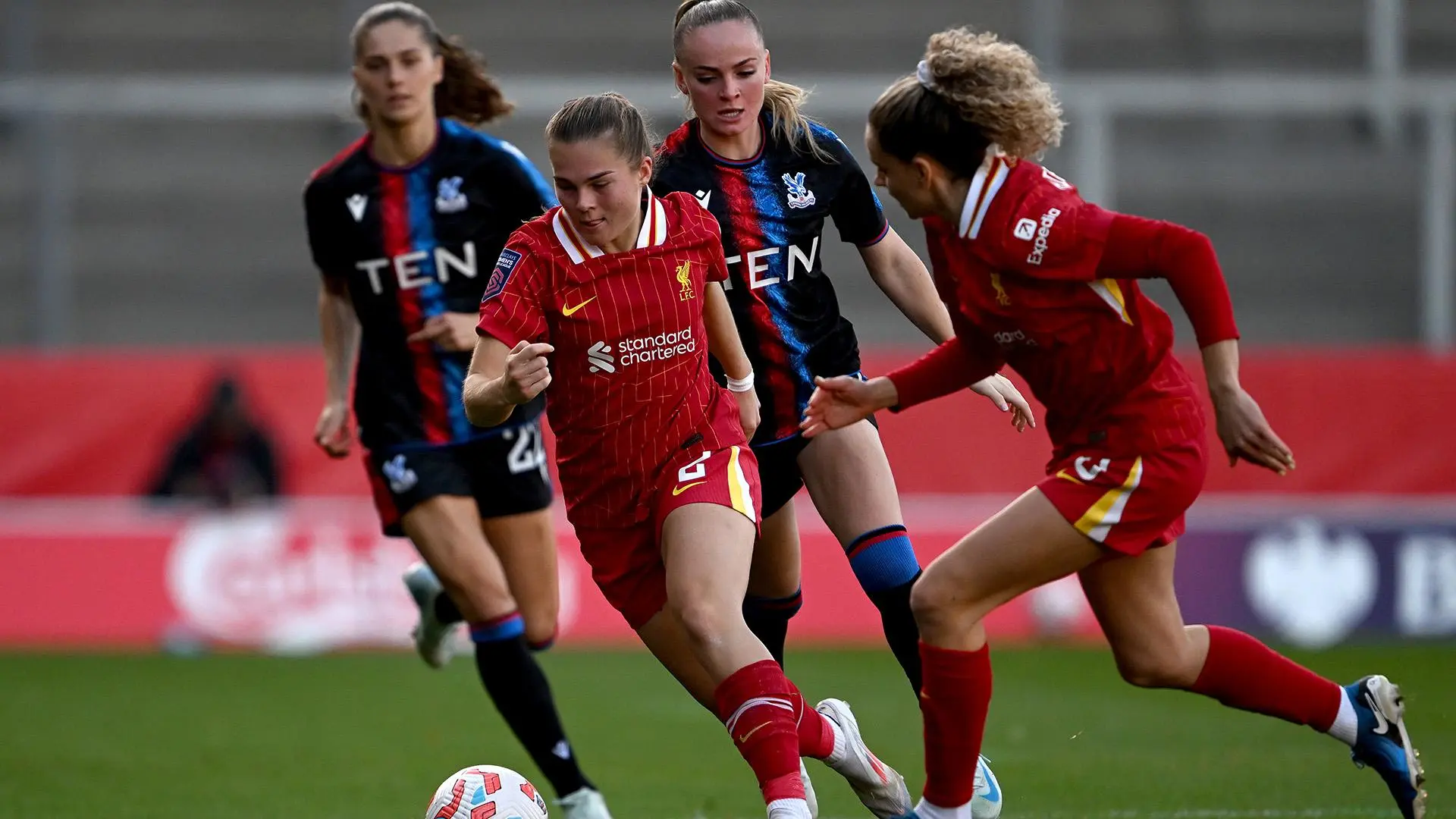 Kapocs strikes as Liverpool draw 1-1 with Crystal Palace in WSL