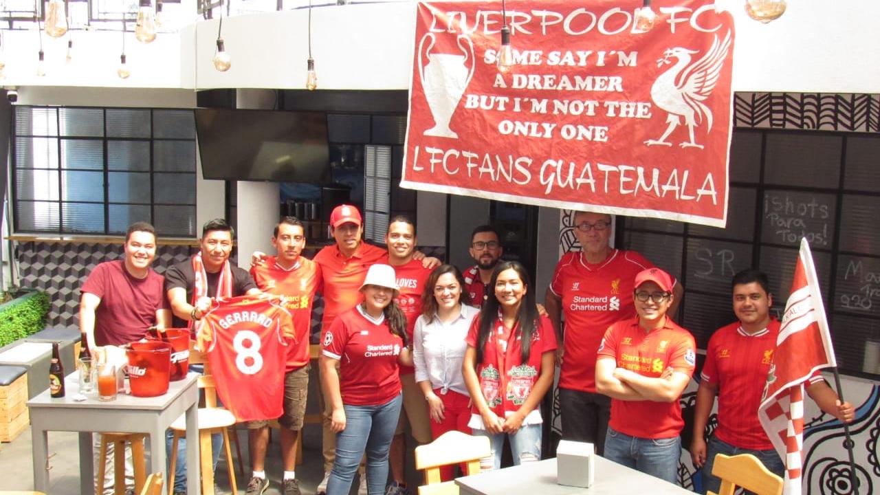 We Love You Liverpool: Meet Official LFC Supporters Club... Guatemala