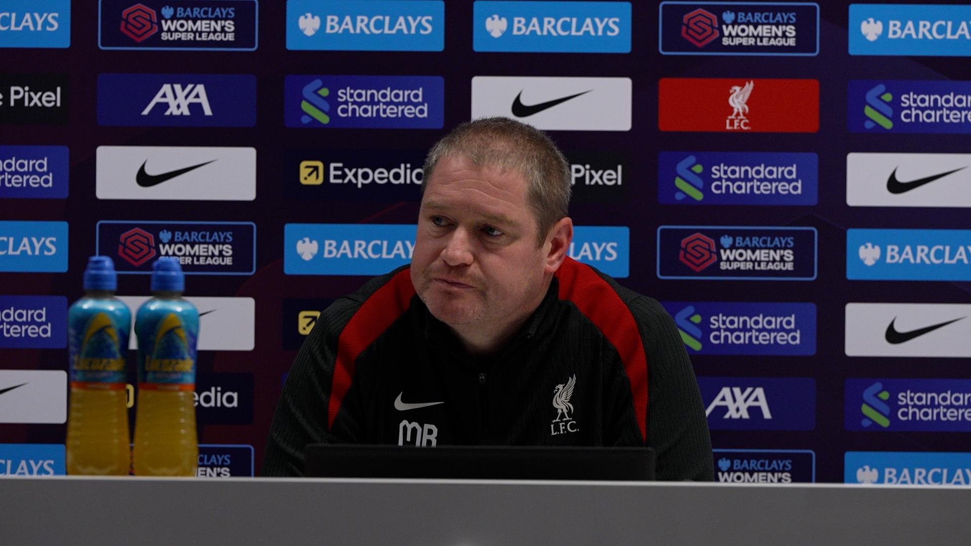 Watch: Matt Beard previews LFC Women v Arsenal